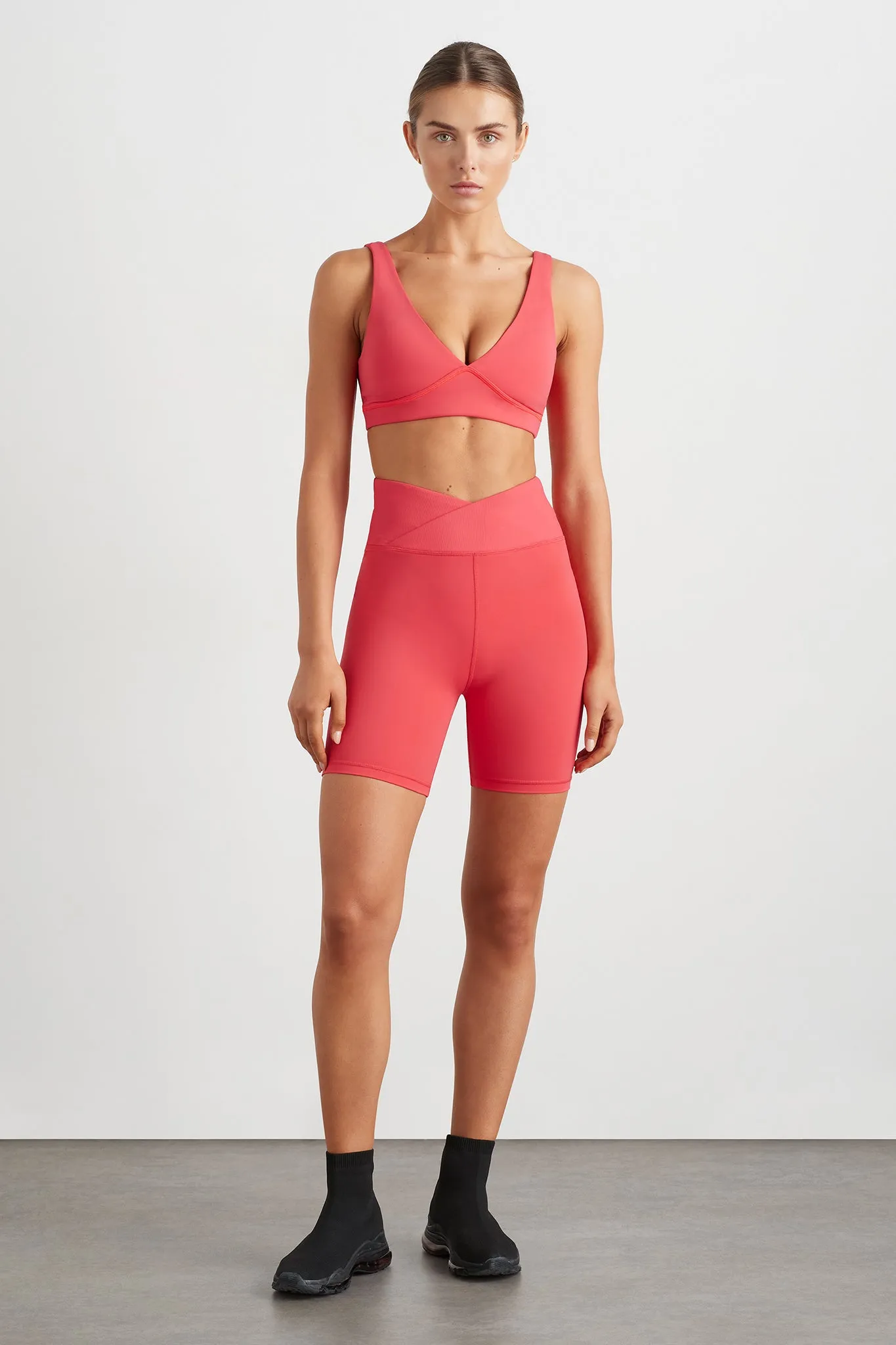 Wrap Front Bike Short 614 sold by Aje