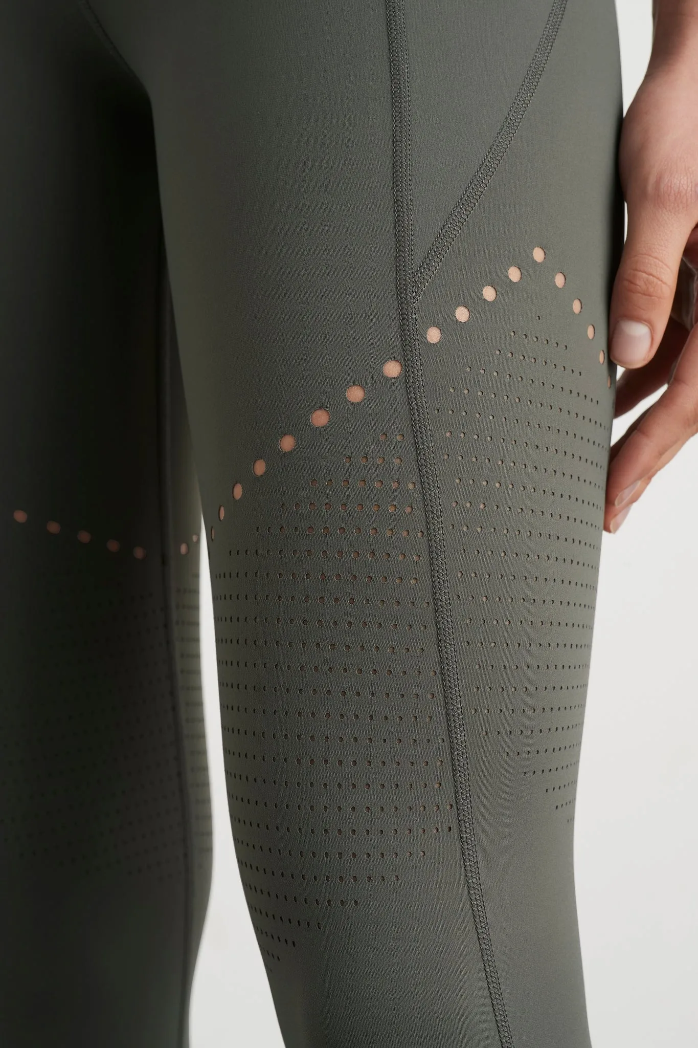 High Rise Perforated 7/8 Legging 227 sold by Aje product image thumbnail 4