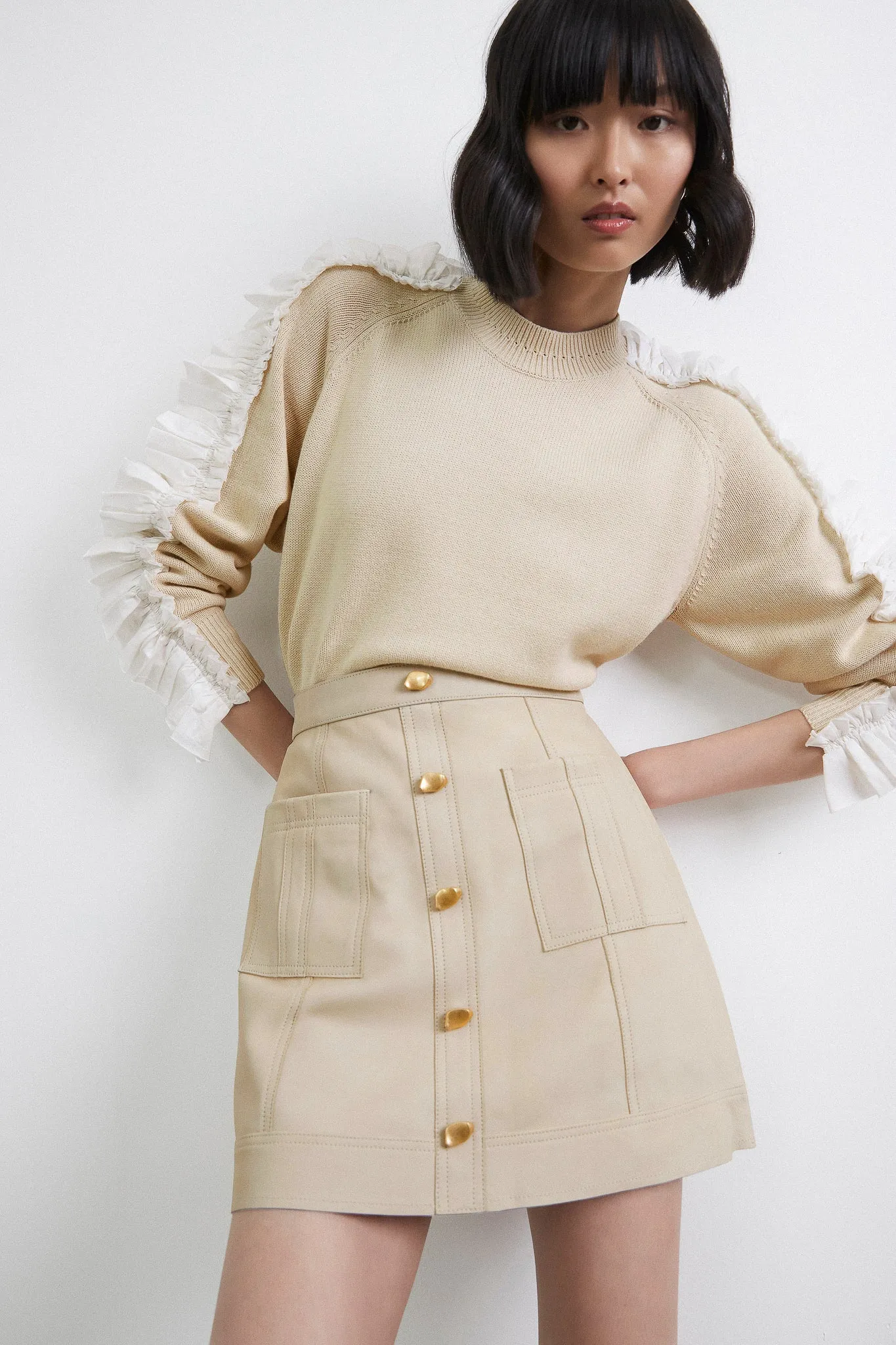 Anais Knit Jumper sold by Aje product image thumbnail 3