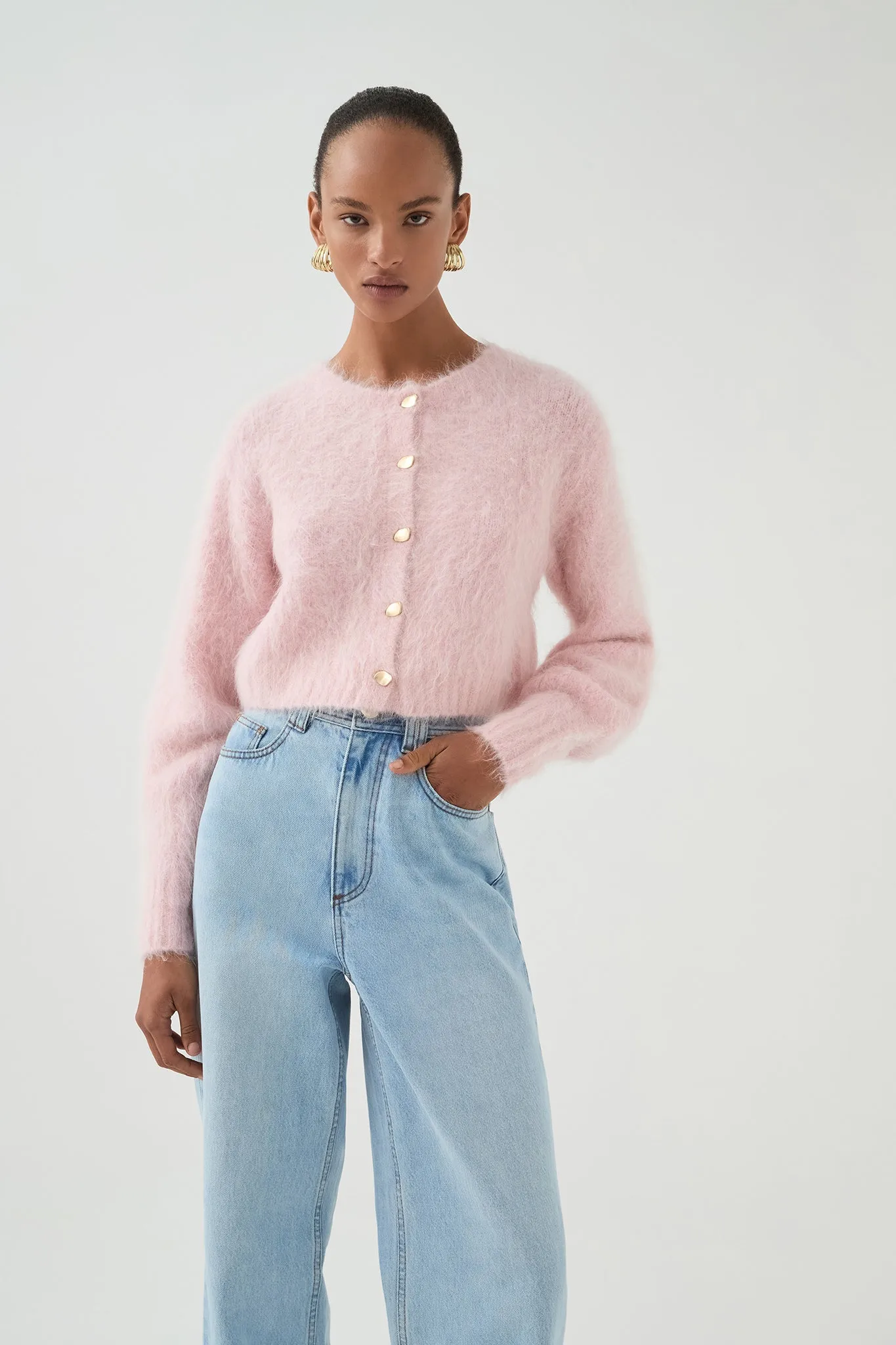 Celine Fluffy Cardigan sold by Aje product image thumbnail 3