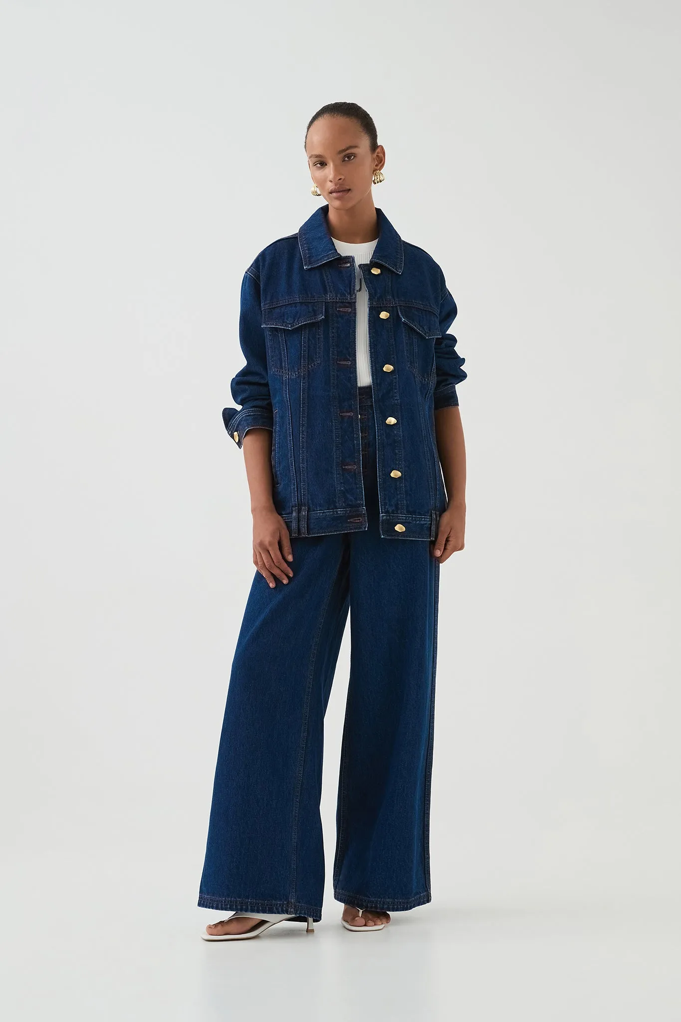 Carmen Denim Jacket sold by Aje product image thumbnail 3