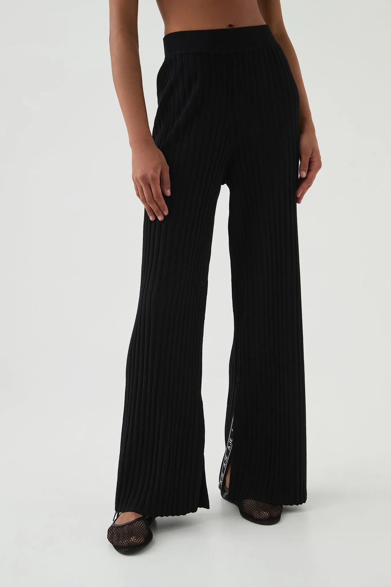 Archer Logo Trim Knit Pant sold by Aje product image thumbnail 3