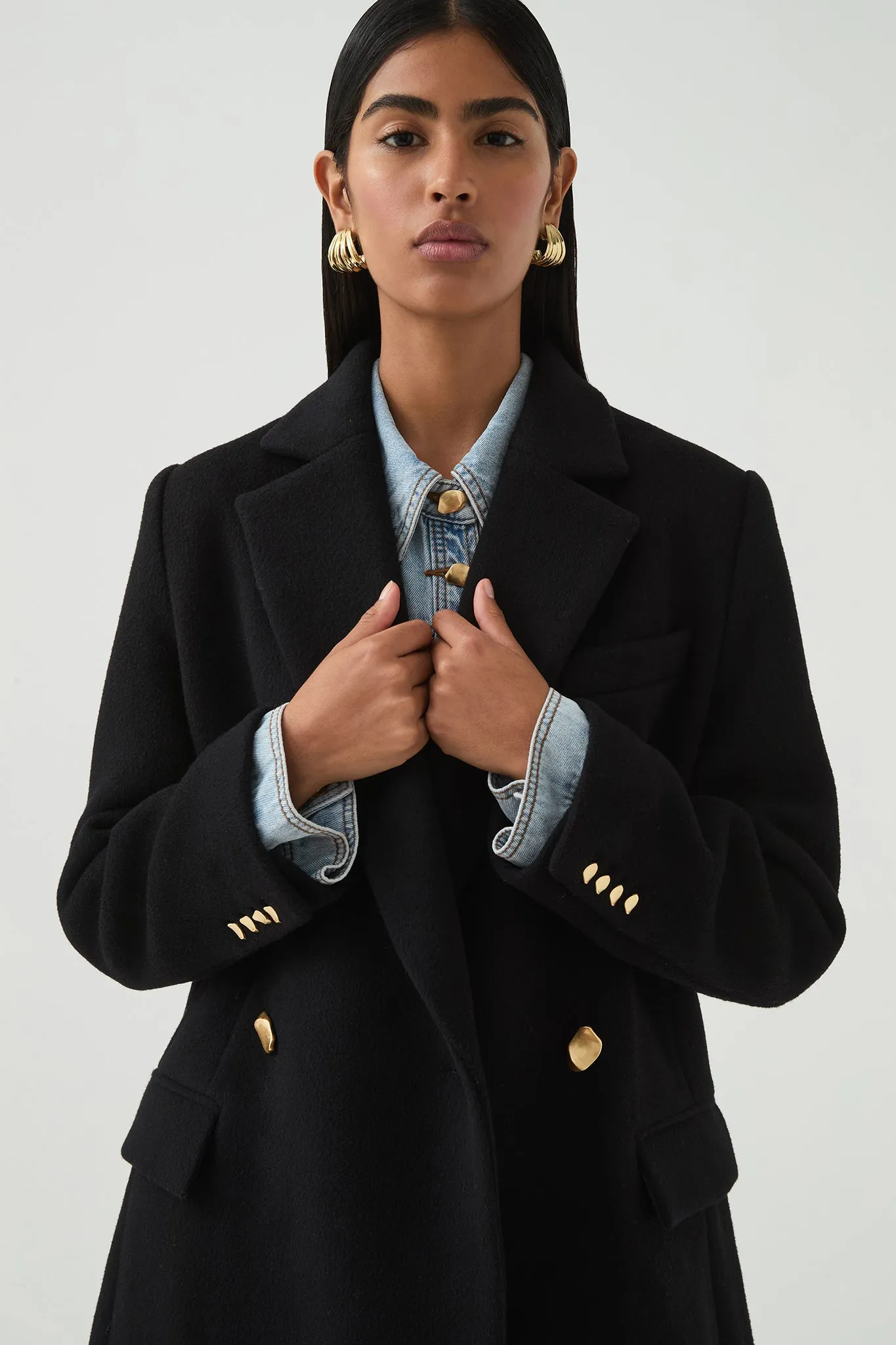 Devote Wool Coat sold by Aje product image thumbnail 5