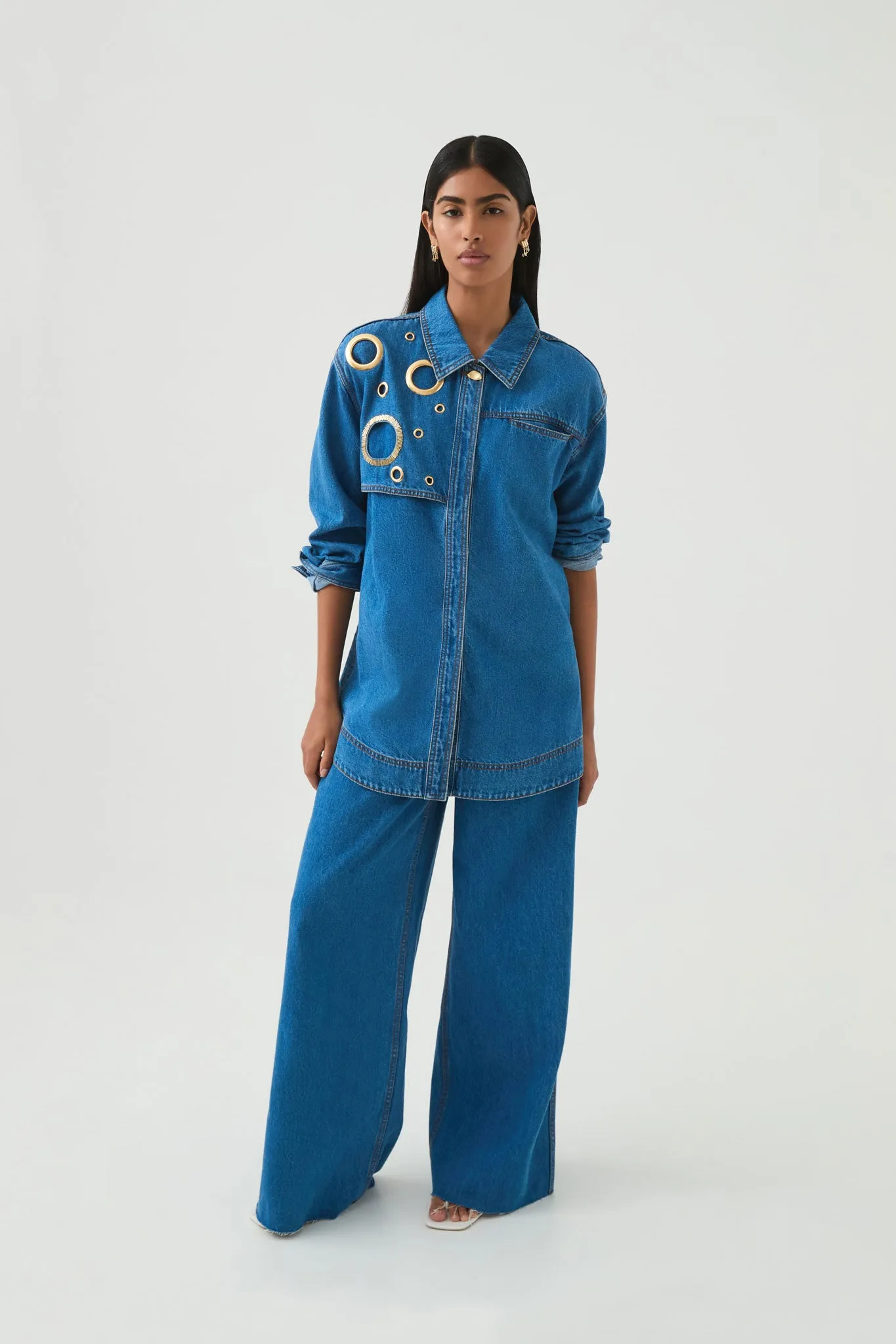 Outline Denim Jeans sold by Aje product image thumbnail 4