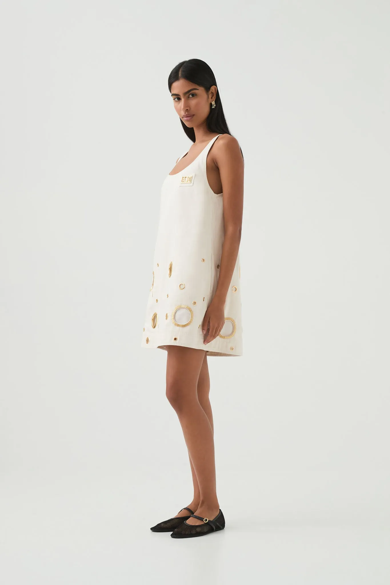 Stella Denim Mini Dress sold by Aje product image thumbnail 5