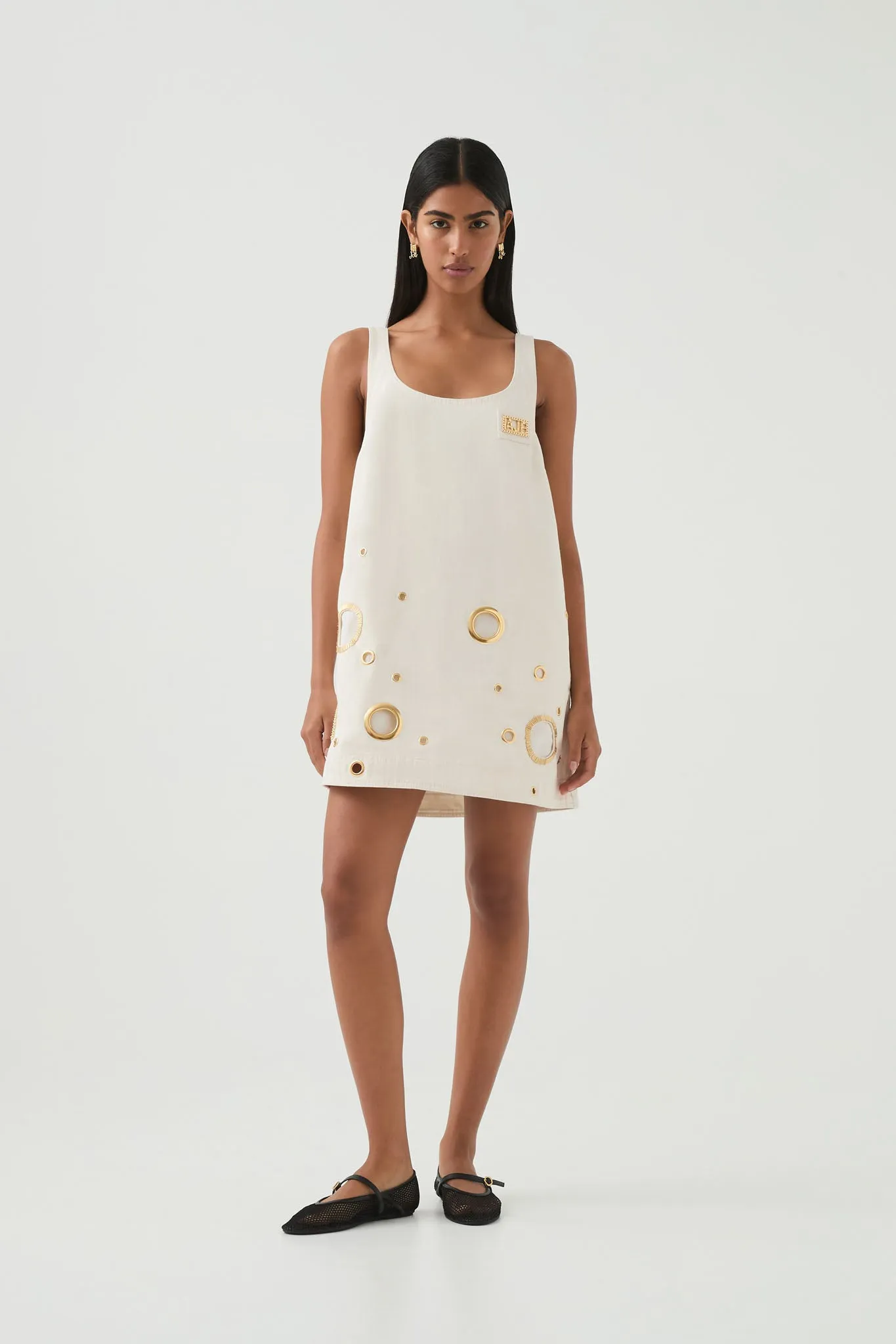 Stella Denim Mini Dress sold by Aje