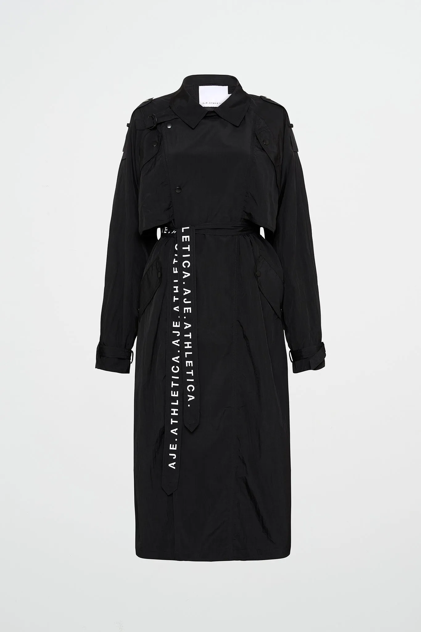 Long Belted Windbreaker Jacket 703 sold by Aje product image thumbnail 2