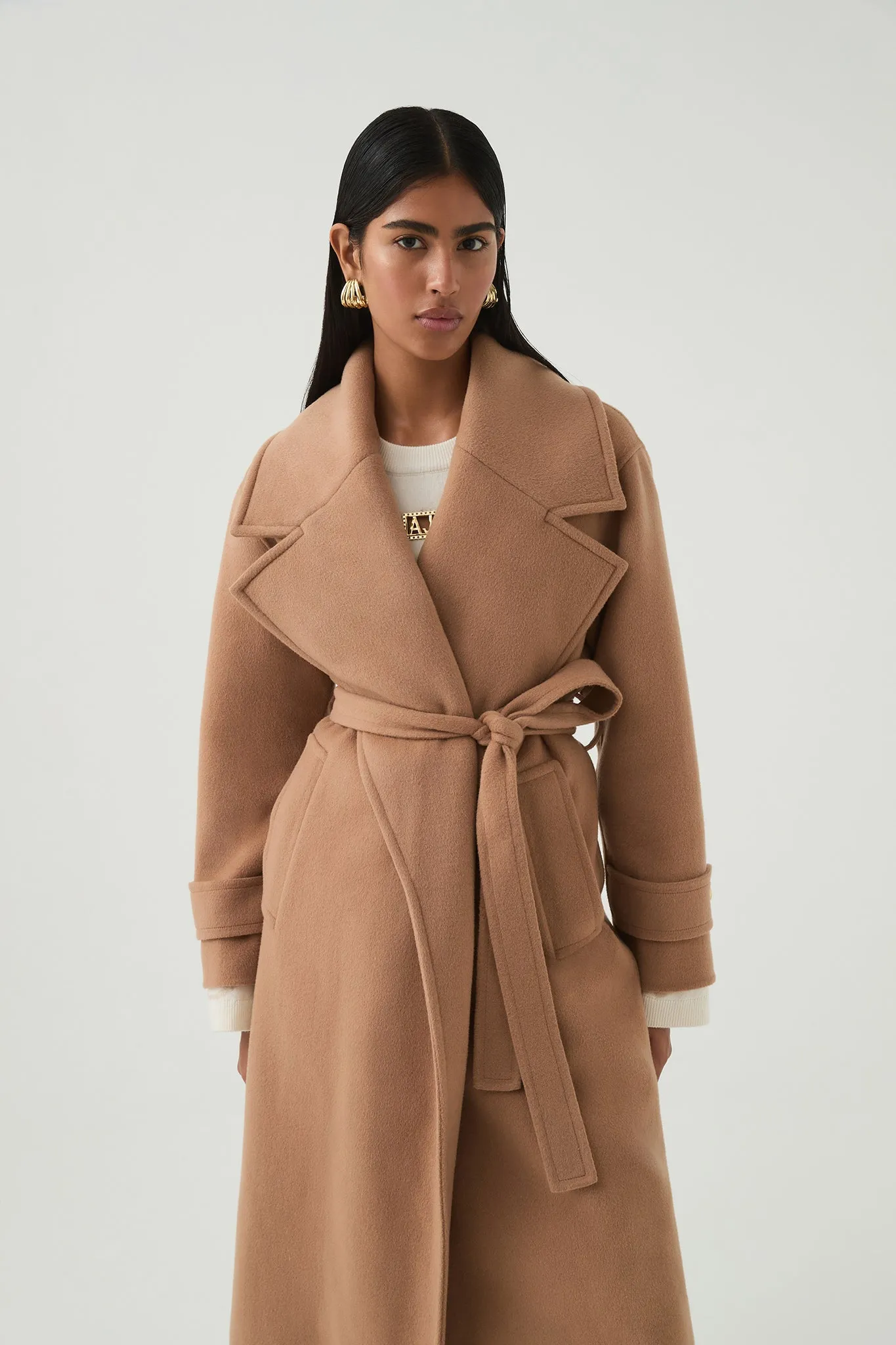 Flicker Wool Coat sold by Aje product image thumbnail 4