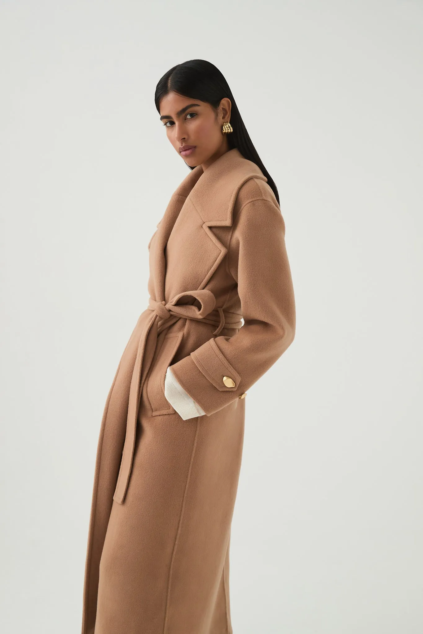 Flicker Wool Coat sold by Aje product image thumbnail 5