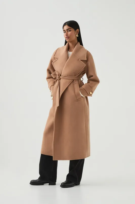 Flicker Wool Coat sold by Aje
