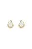 Eau Asymmetric Logo Stud Earring sold by Aje