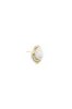 Eau Asymmetric Logo Stud Earring sold by Aje