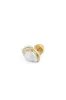 Eau Asymmetric Logo Stud Earring sold by Aje