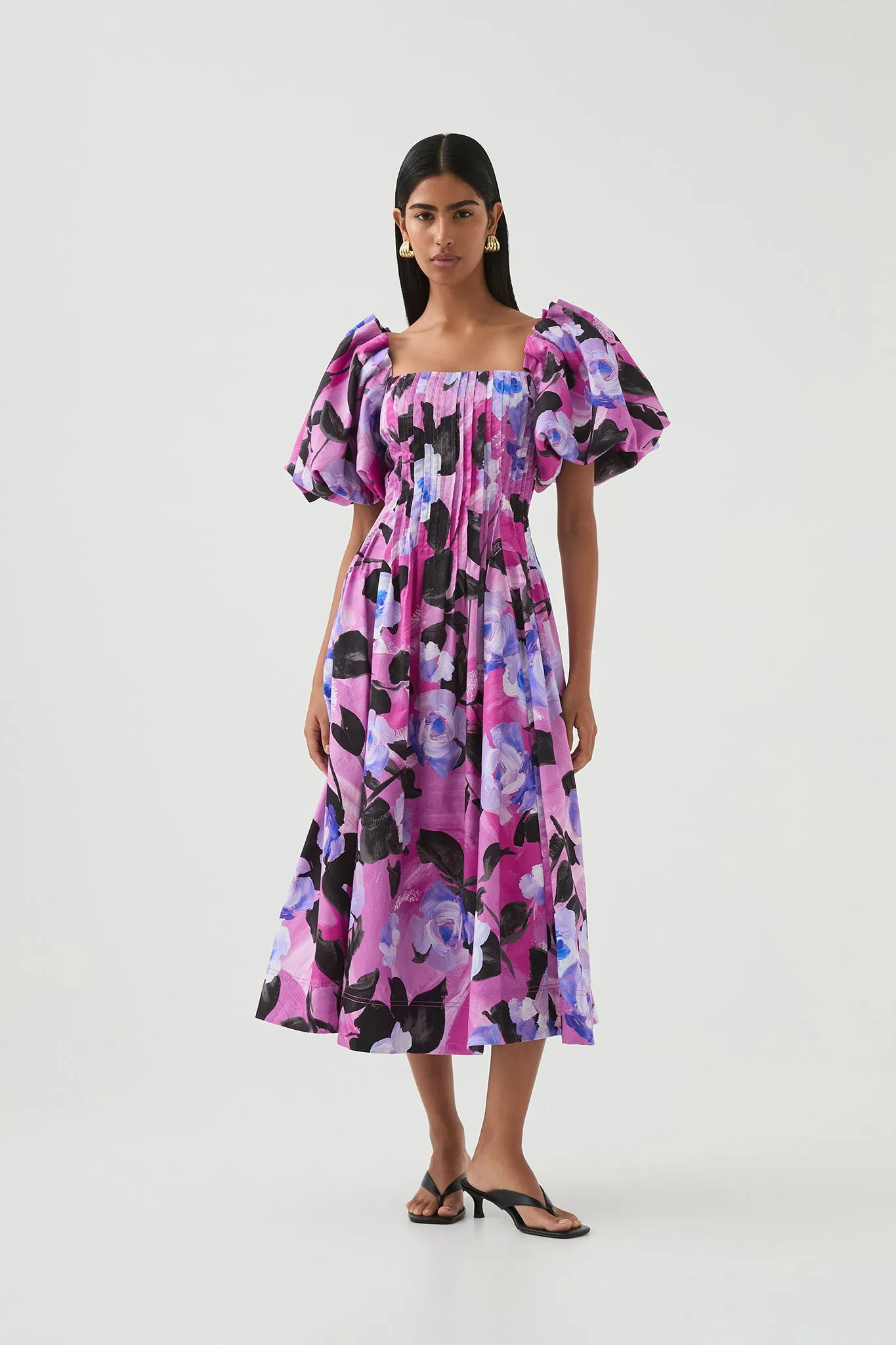 Francesca Midi Dress sold by Aje