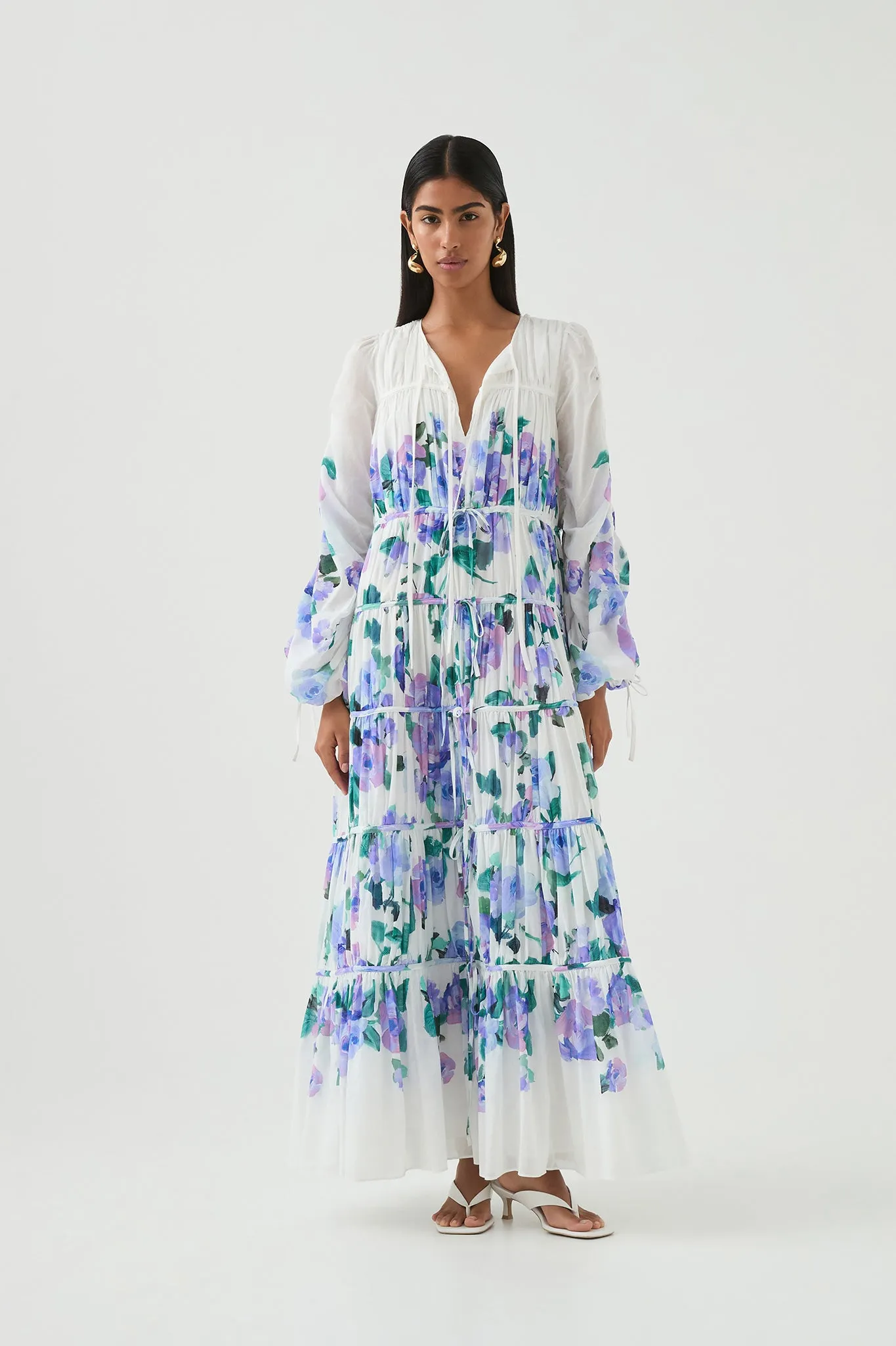 Clover Maxi Dress sold by Aje