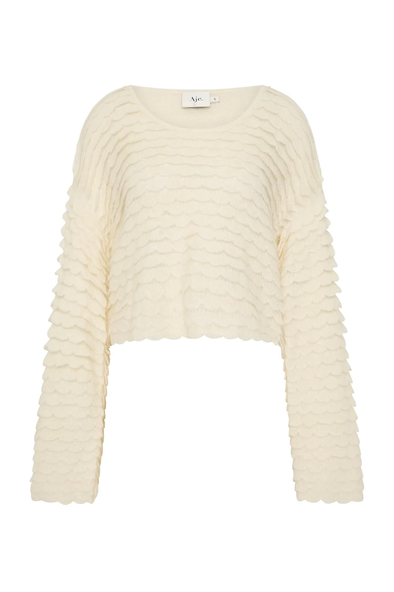 Revel Textured Knit Jumper sold by Aje product image thumbnail 2