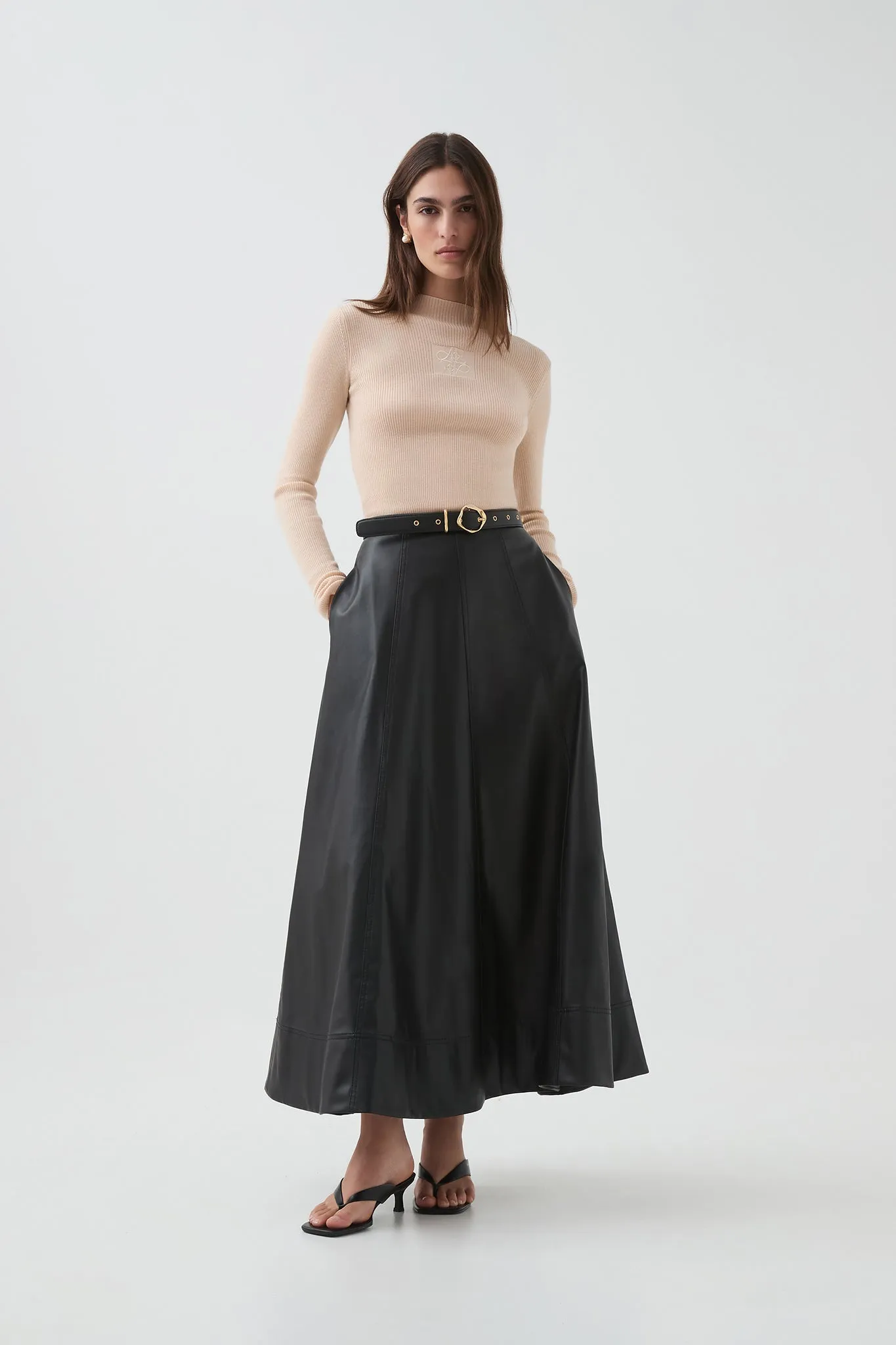 Mason Maxi Skirt sold by Aje