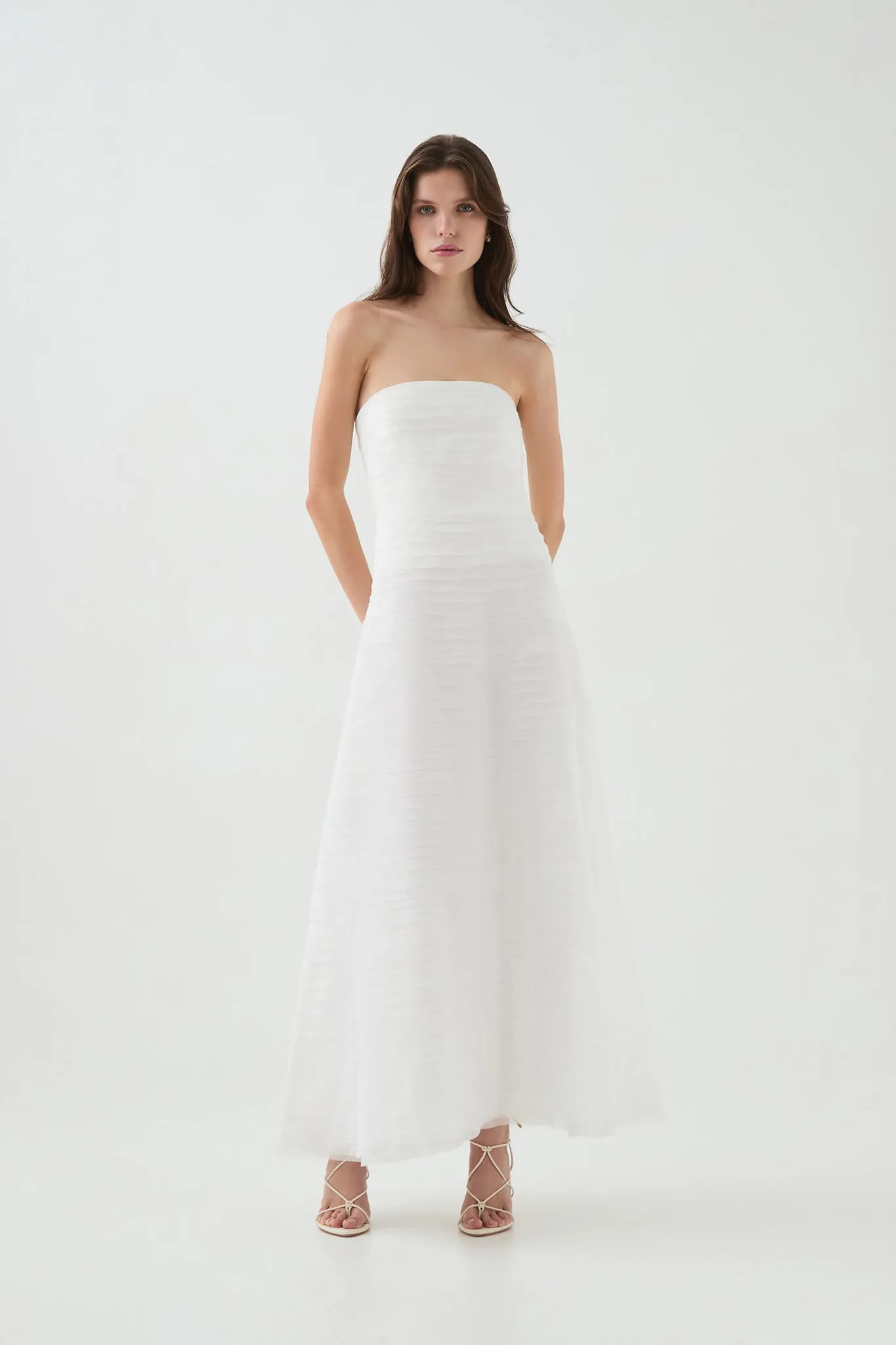 Soundscape Maxi Dress sold by Aje