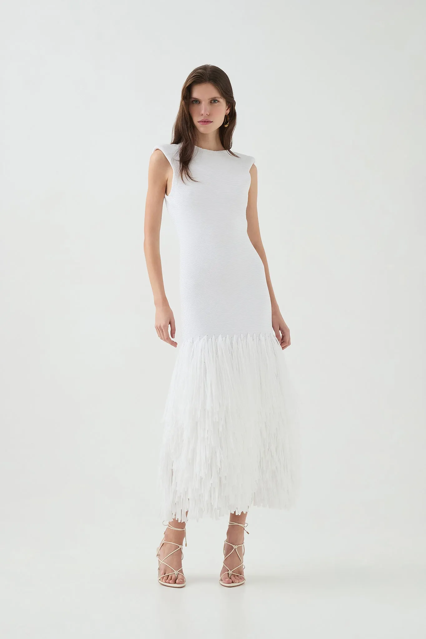 Rushes Knit Midi Dress sold by Aje