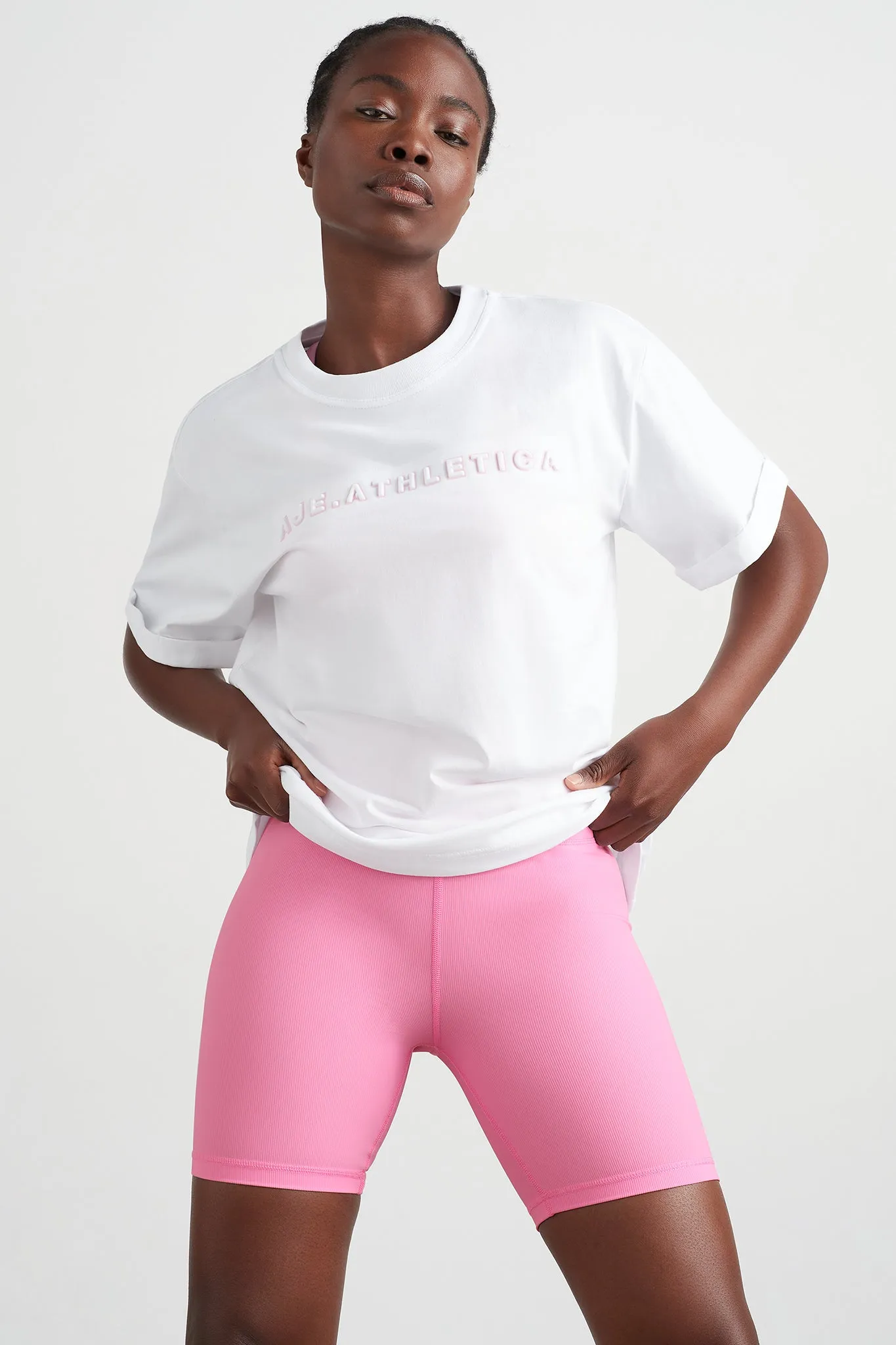 Embossed Boyfriend Tee 102 sold by Aje