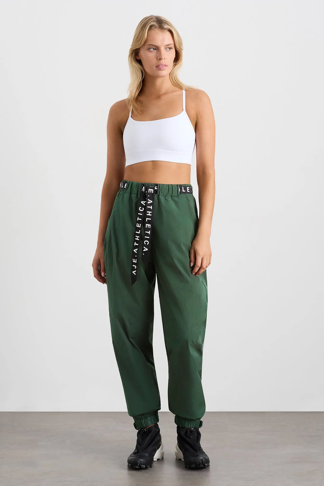 Belted Windbreak Pant 502 sold by Aje