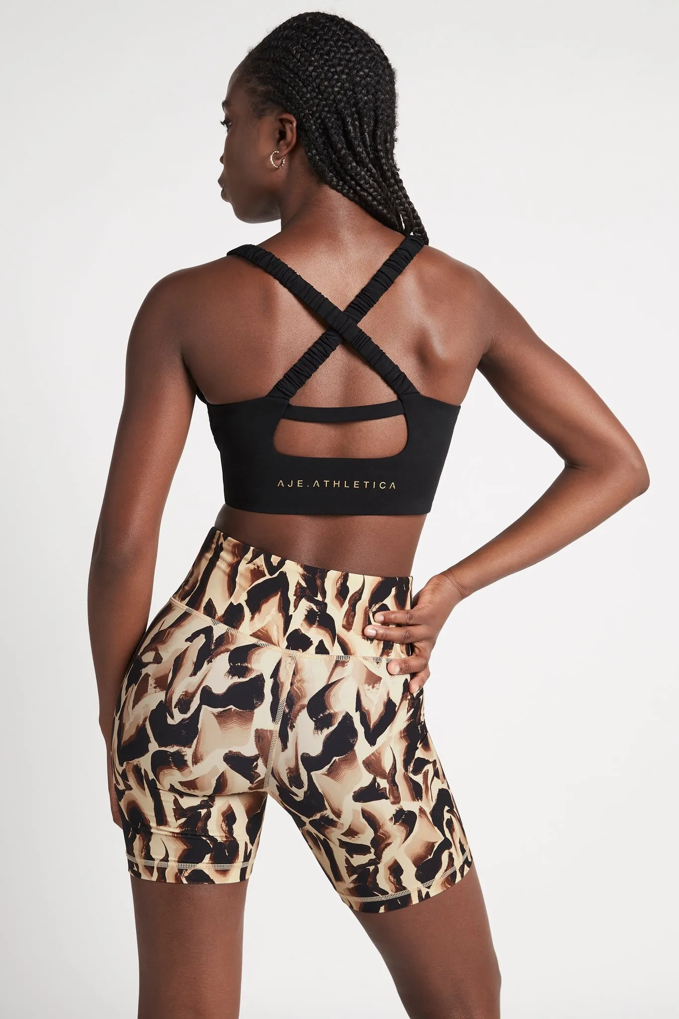 Cut Out Cross Back Sports Bra 314 sold by Aje product image thumbnail 5