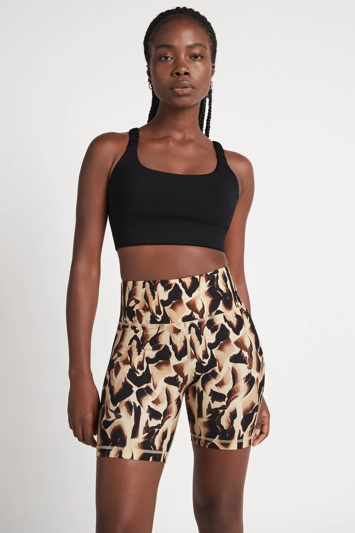 Cut Out Cross Back Sports Bra 314 sold by Aje