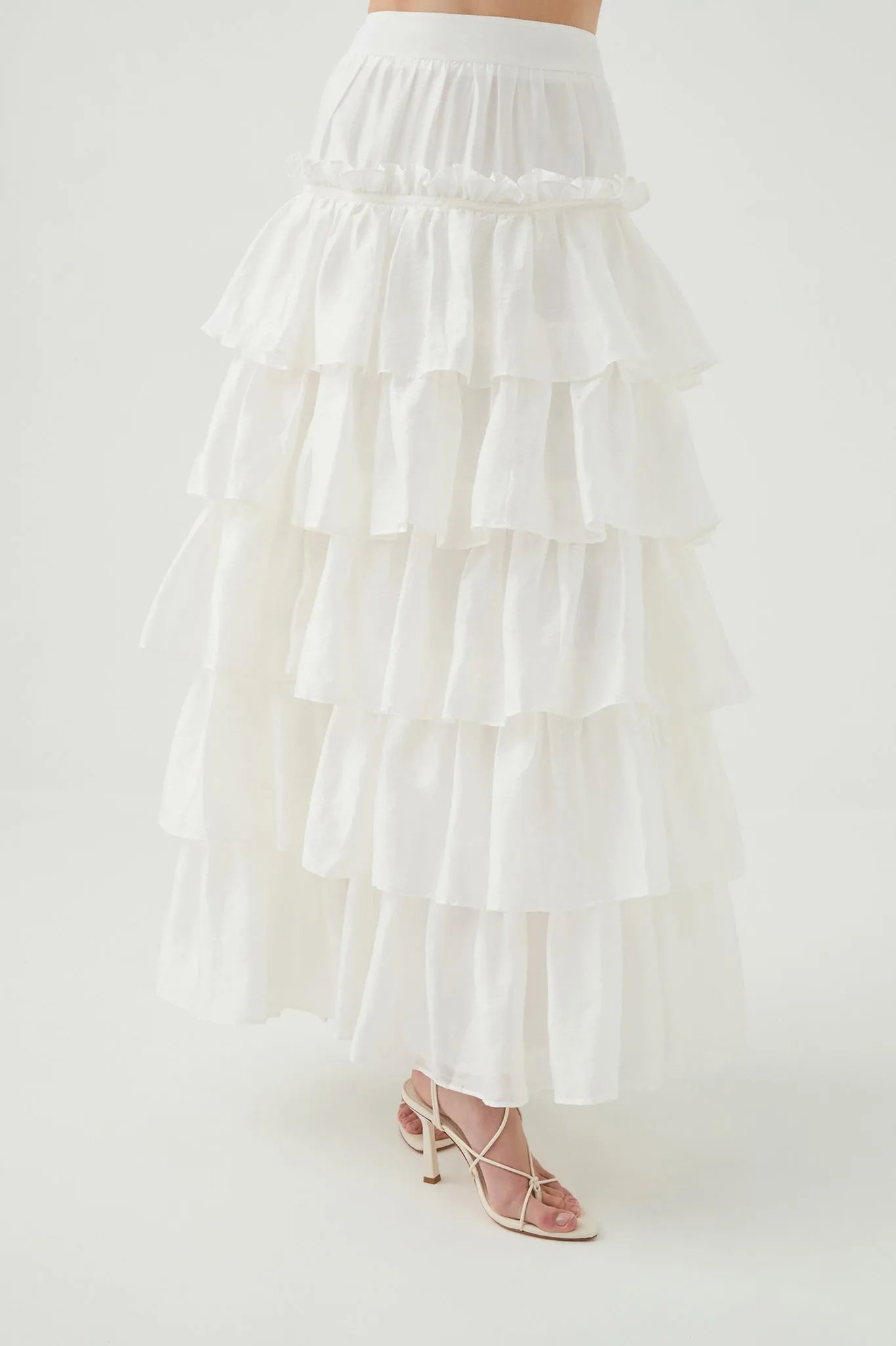 Angela Midi Skirt sold by Aje product image thumbnail 3