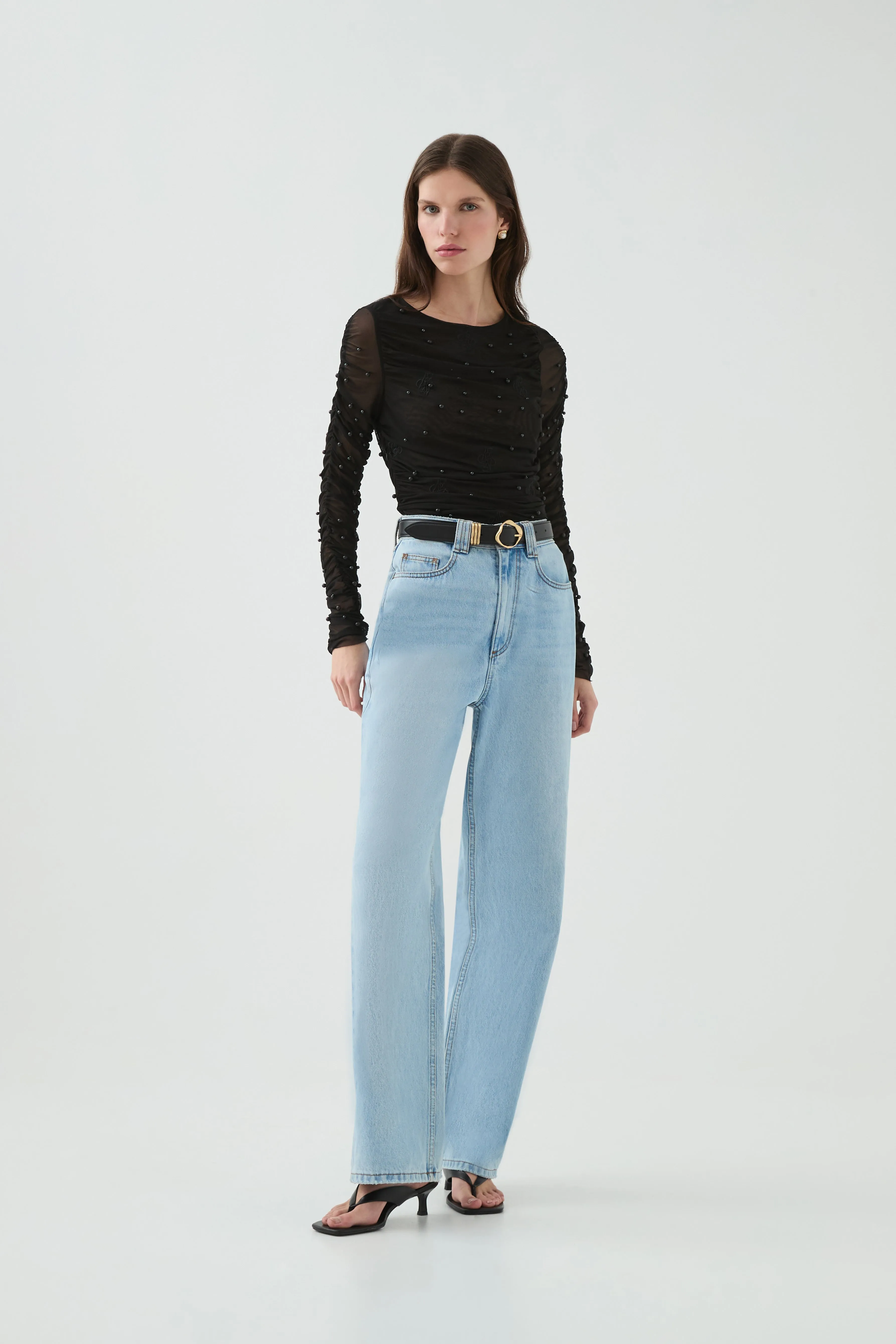 Myla Full Pearl Skivvy sold by Aje product image thumbnail 3