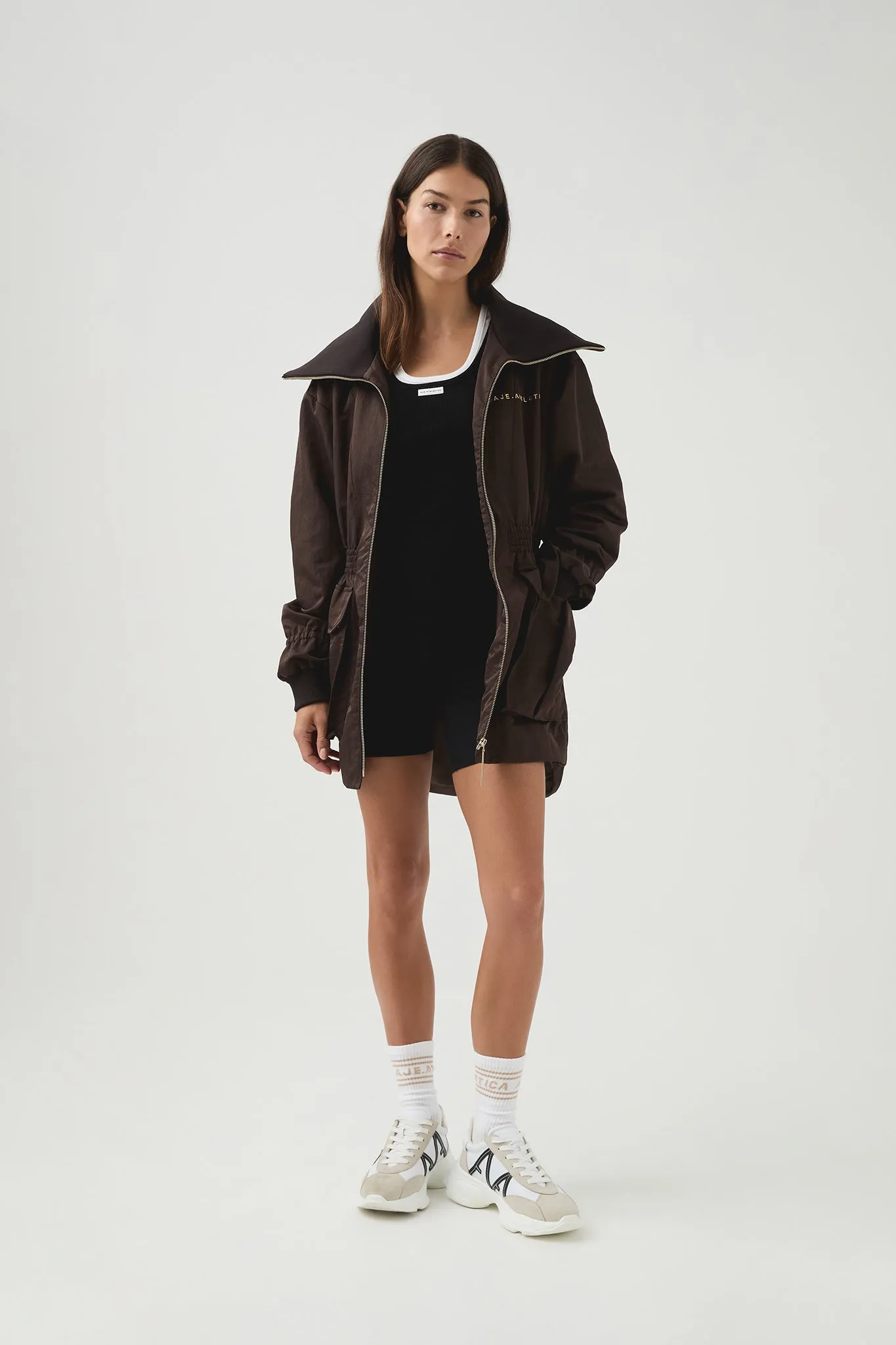 Relaxed Full Zip Jacket 706 sold by Aje product image thumbnail 4