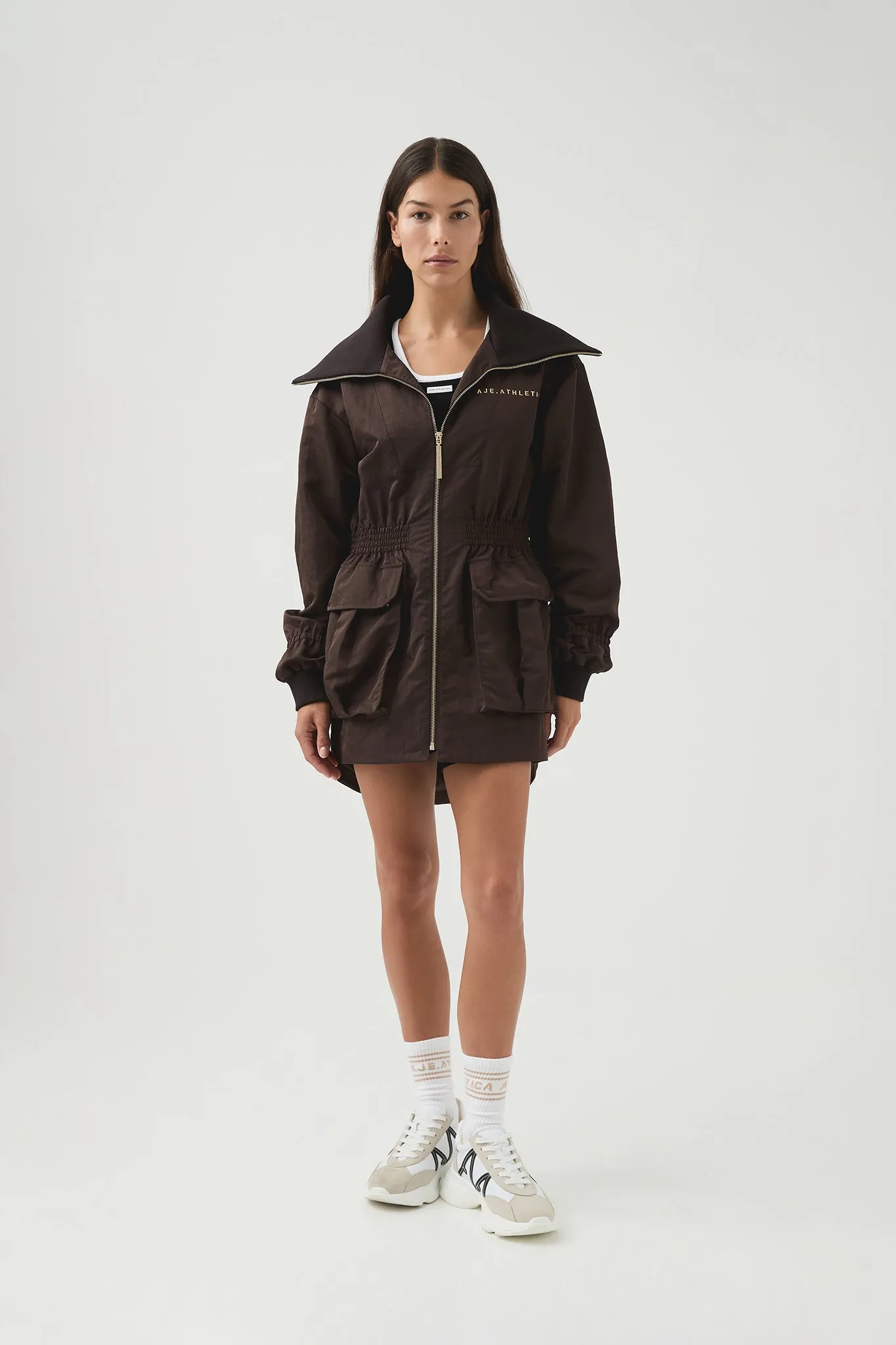Relaxed Full Zip Jacket 706 sold by Aje product image thumbnail 3