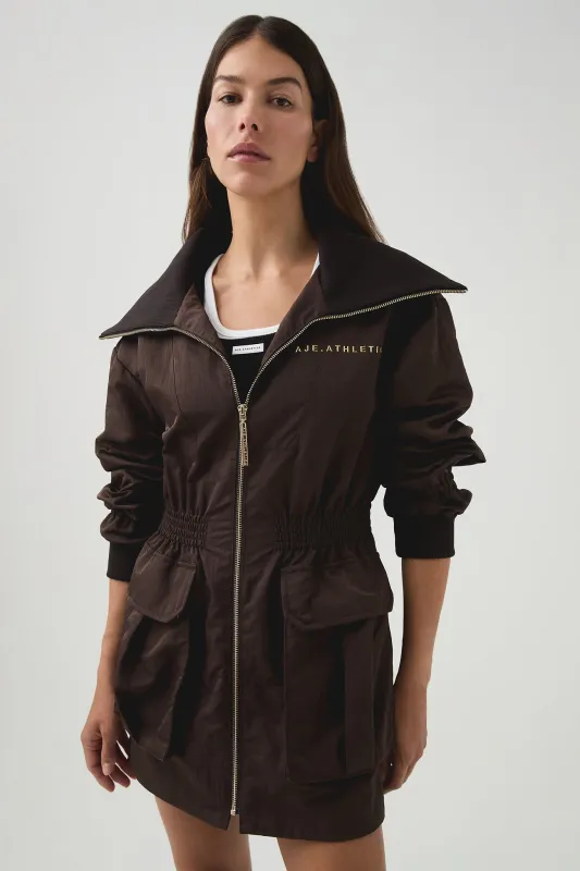 Relaxed Full Zip Jacket 706 sold by Aje