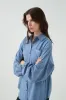 Storm Flap Waisted Shirt 445 sold by Aje