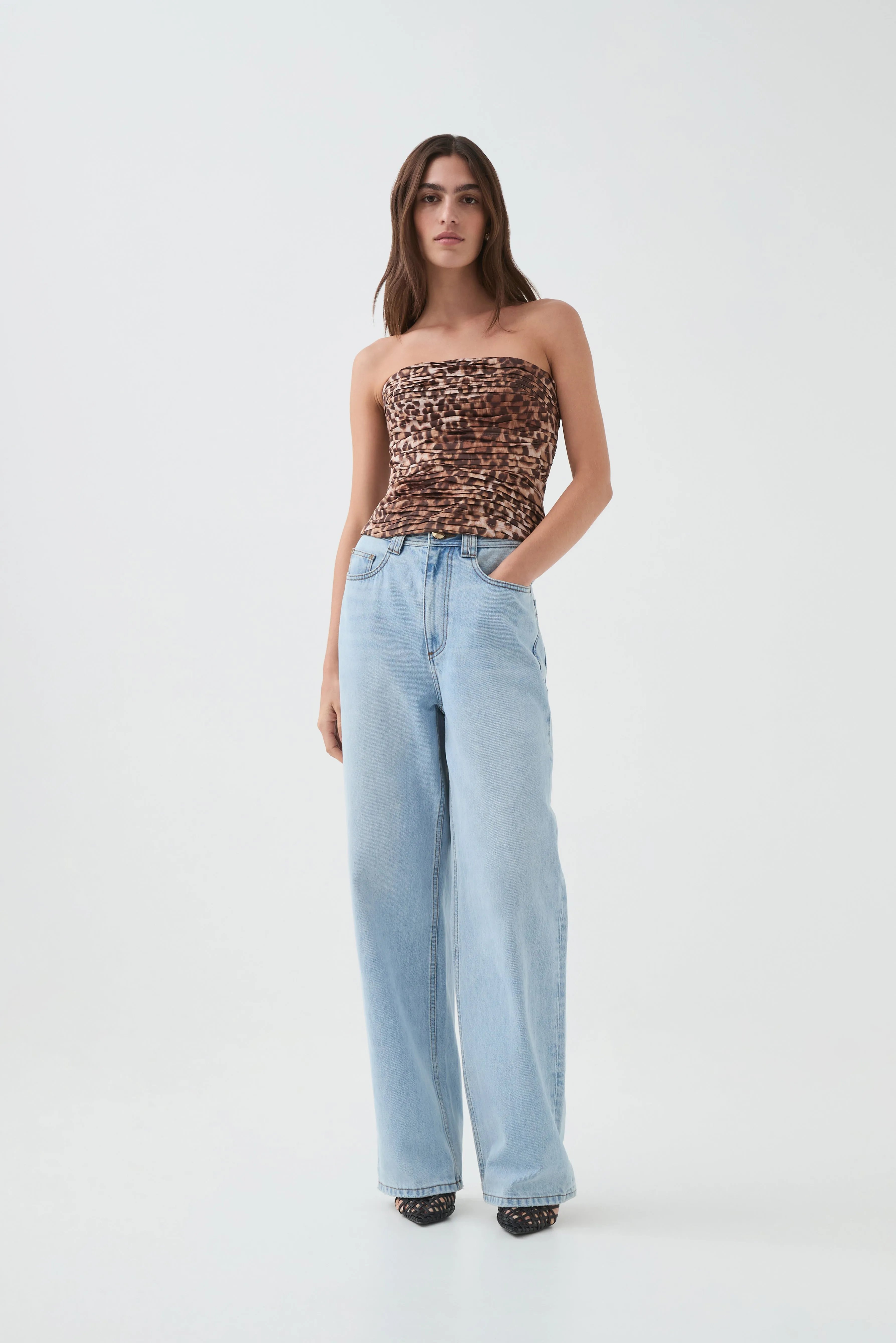 Sunbeam Ruched Bustier sold by Aje product image thumbnail 3