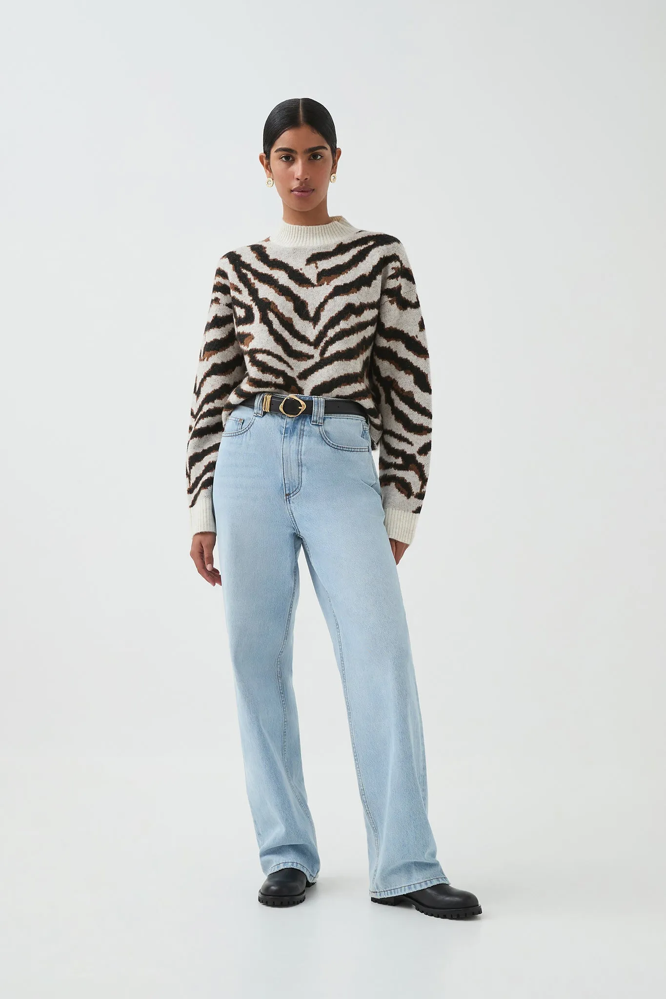 Lennox Jacquard Sweater sold by Aje product image thumbnail 3