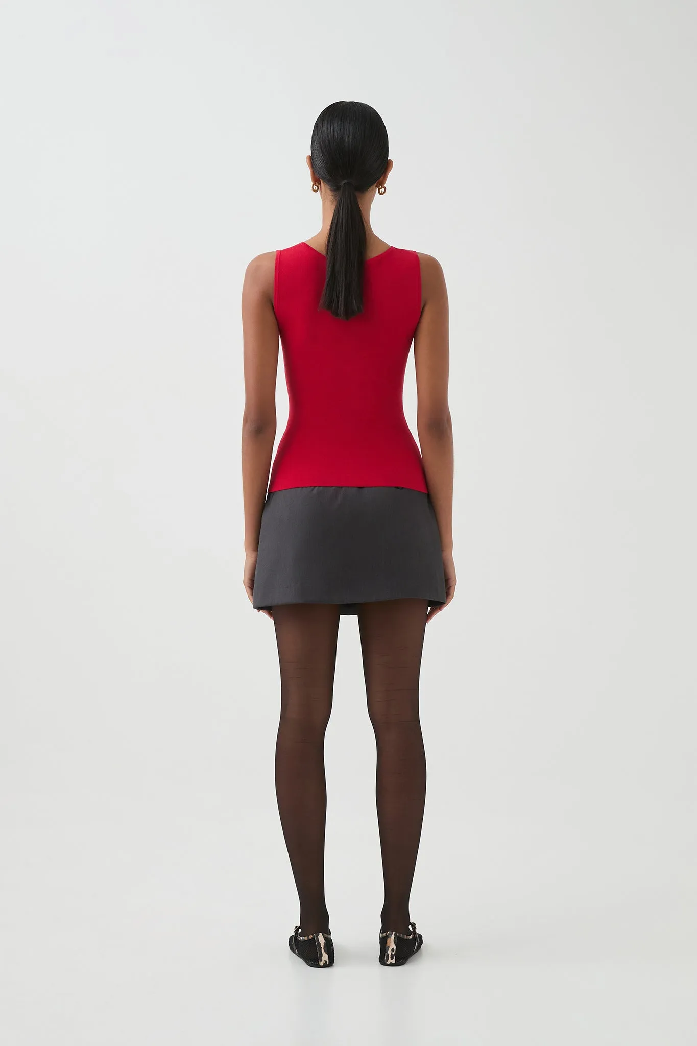 Core Knit Logo Tank sold by Aje product image thumbnail 5