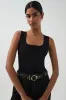 Core Knit Logo Tank sold by Aje
