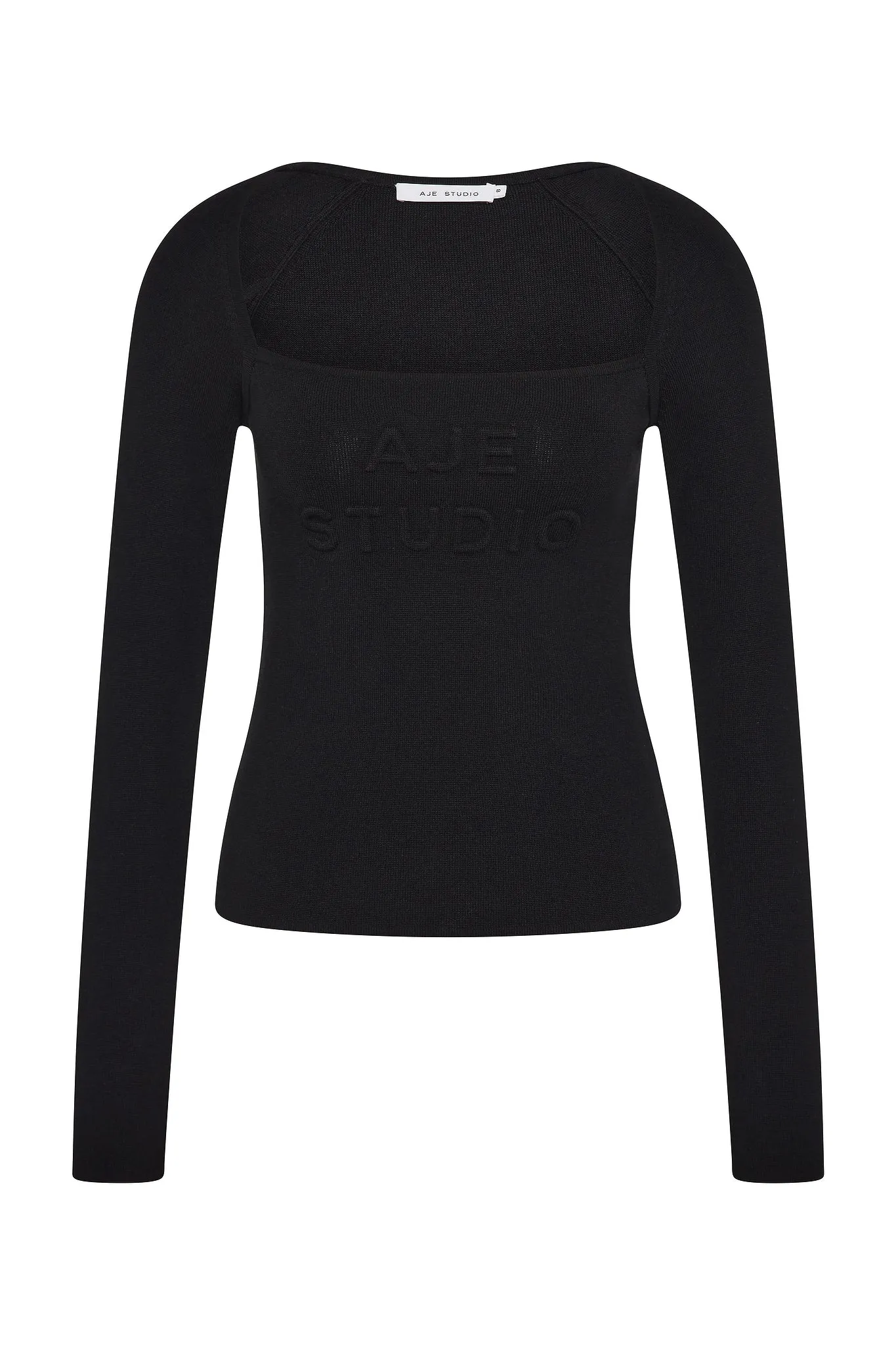 Core Knit Logo Long Sleeve Top sold by Aje product image thumbnail 2