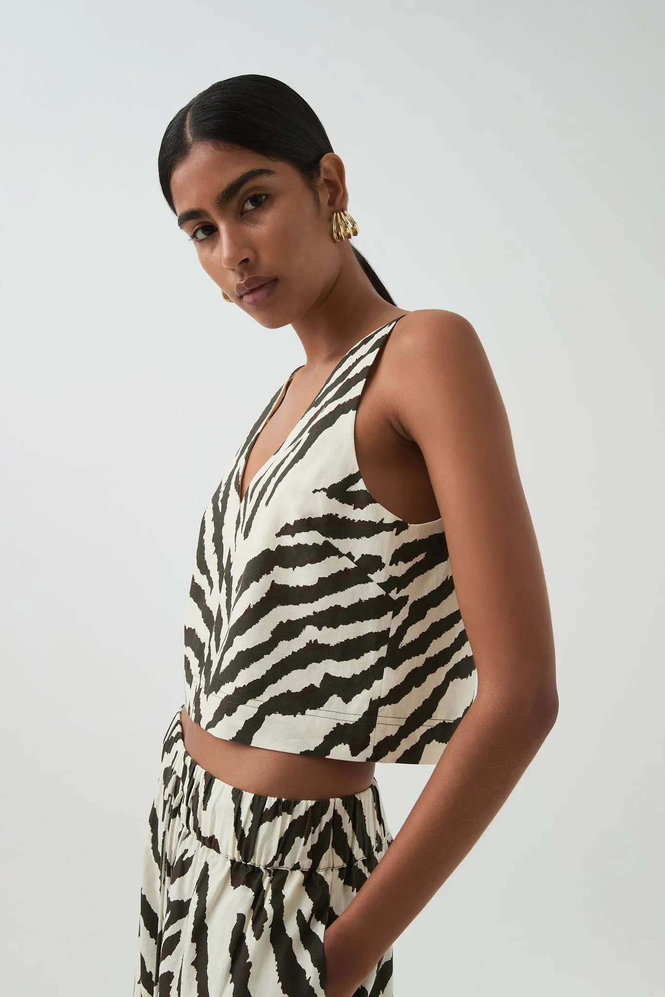 Lana V-Neck Top sold by Aje product image thumbnail 3