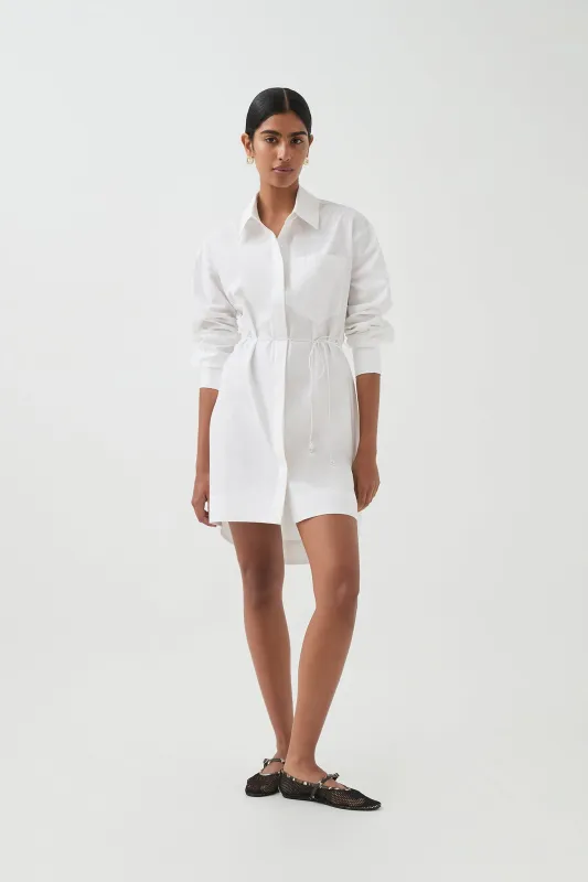 Georgie Shirt Dress made by Aje