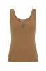 Cowrie Scoop Tank sold by Aje