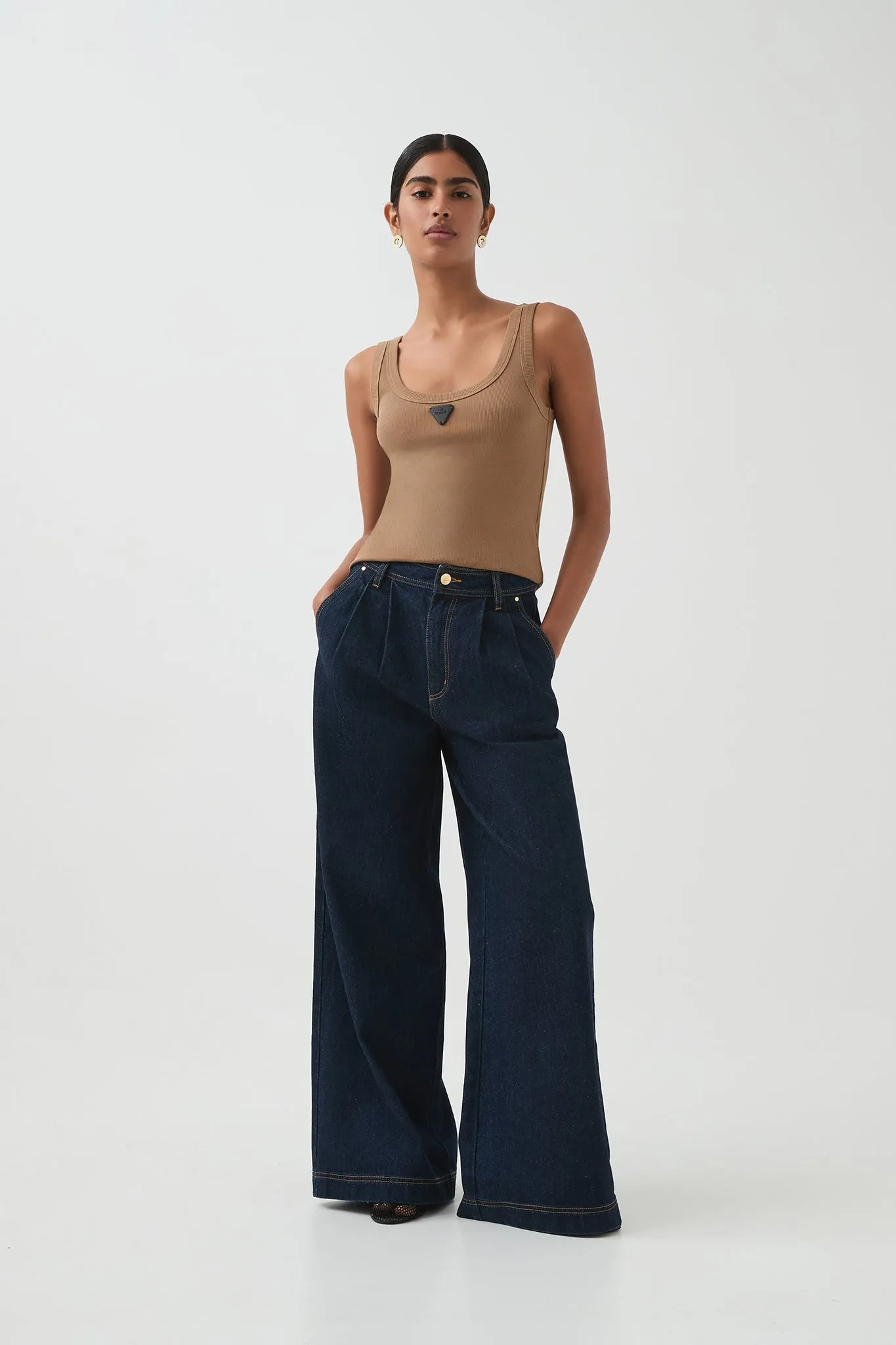 Cowrie Scoop Tank sold by Aje product image thumbnail 3