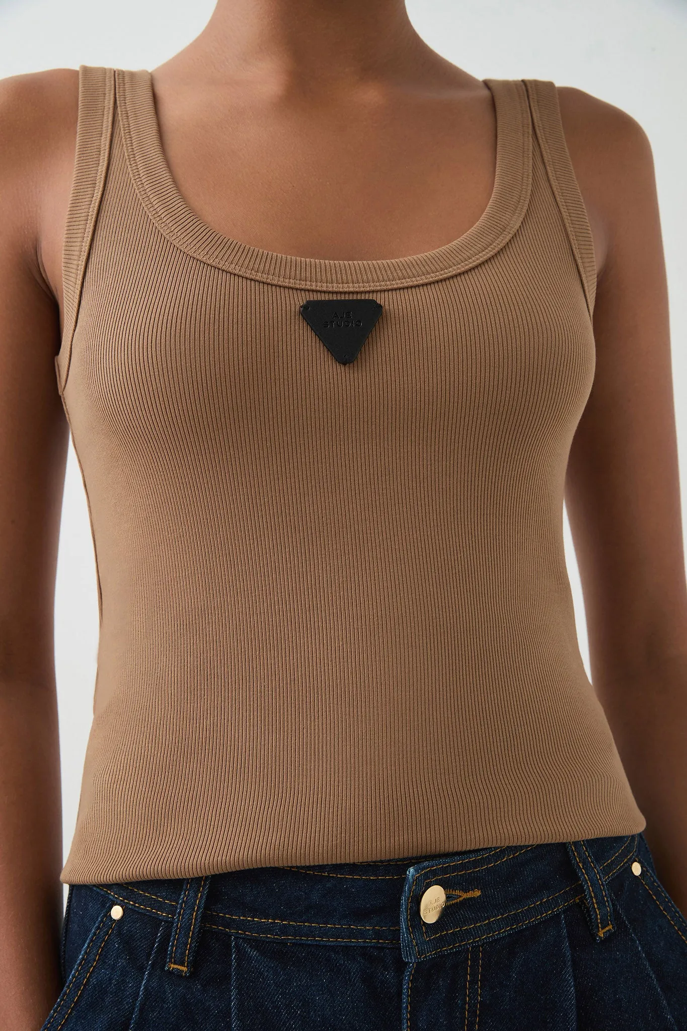 Cowrie Scoop Tank sold by Aje product image thumbnail 5