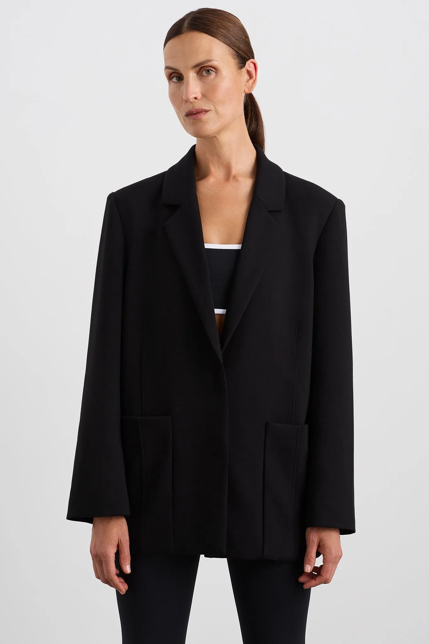 Split Logo Back Blazer 782 sold by Aje product image thumbnail 3