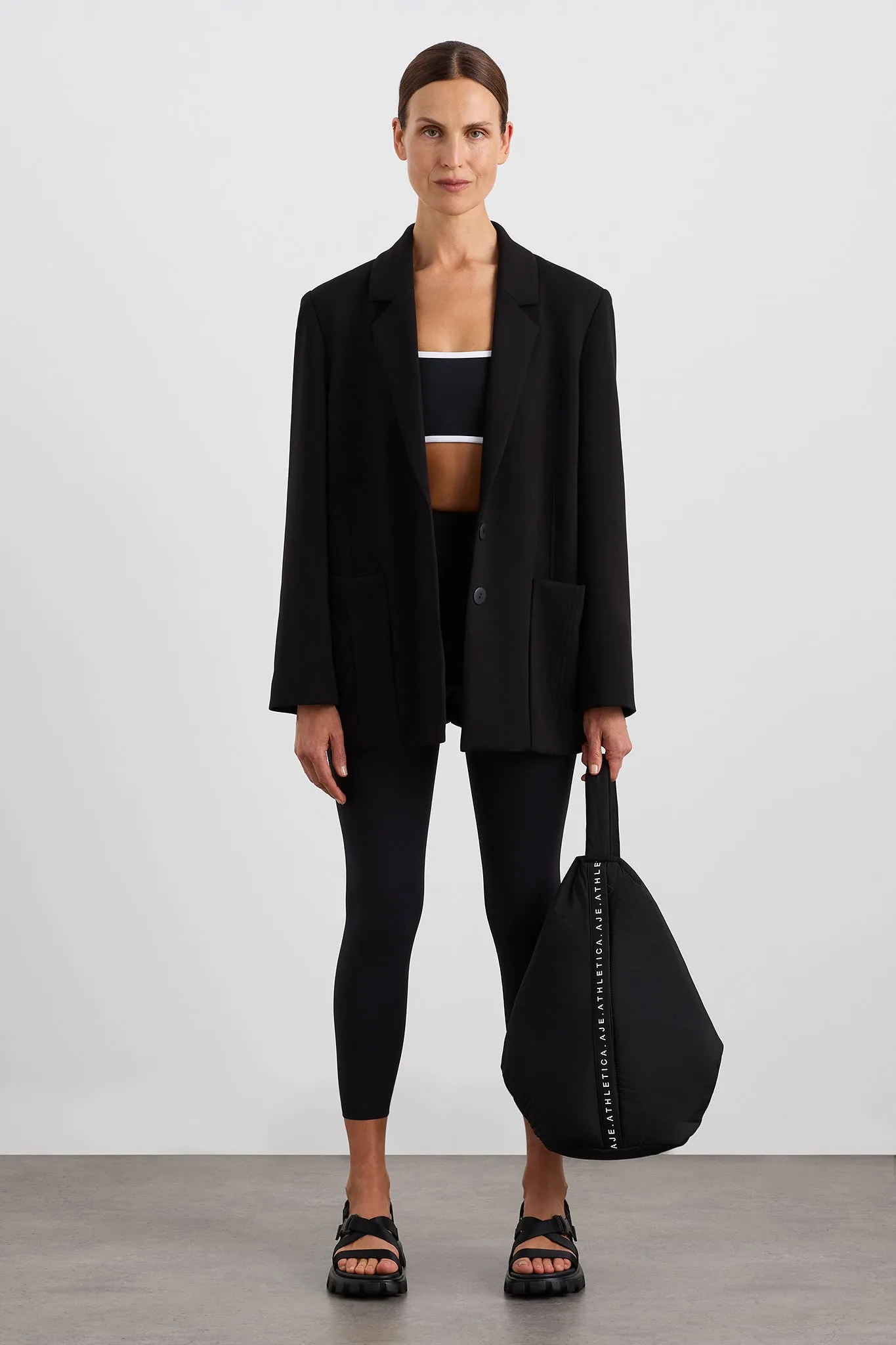 Split Logo Back Blazer 782 sold by Aje product image thumbnail 4