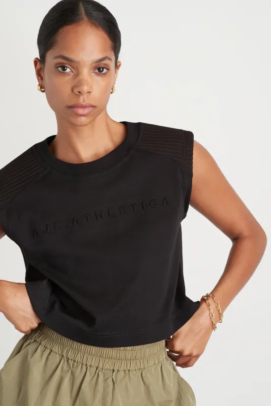 Ottoman Crop Tank 106 sold by Aje