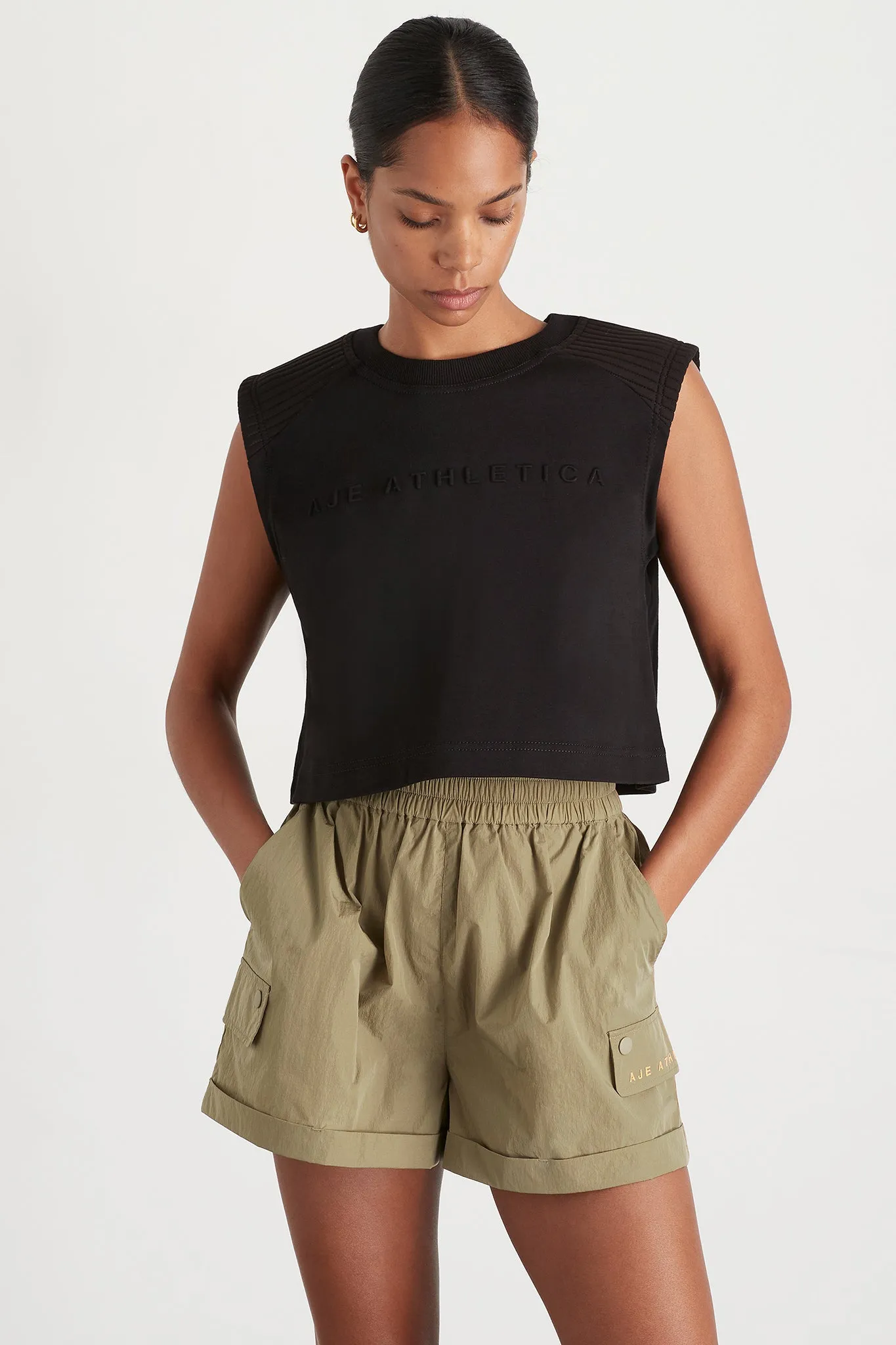 Ottoman Crop Tank 106 sold by Aje product image thumbnail 4