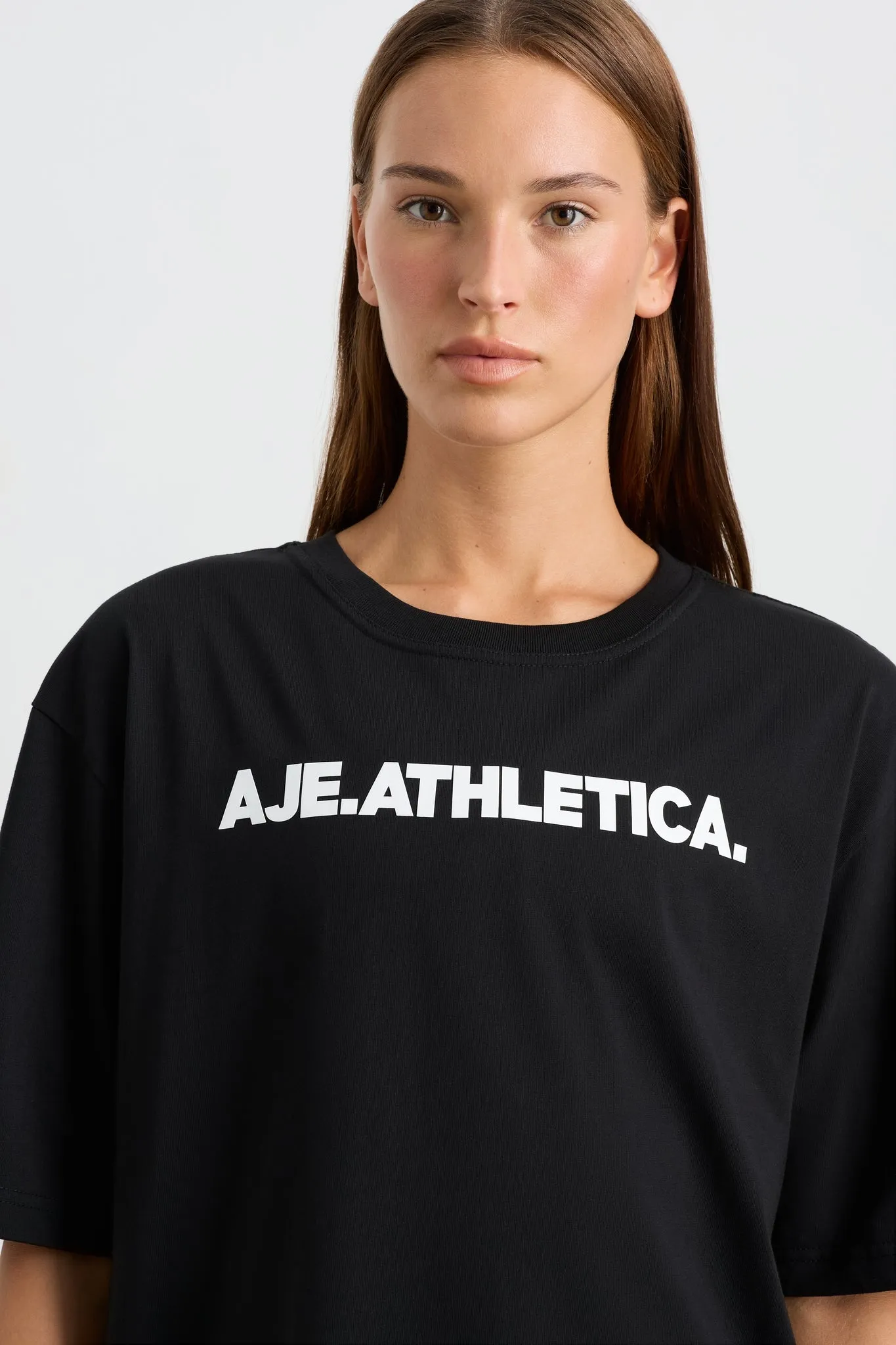 Oversized Bold Logo Tee 102 sold by Aje product image thumbnail 4