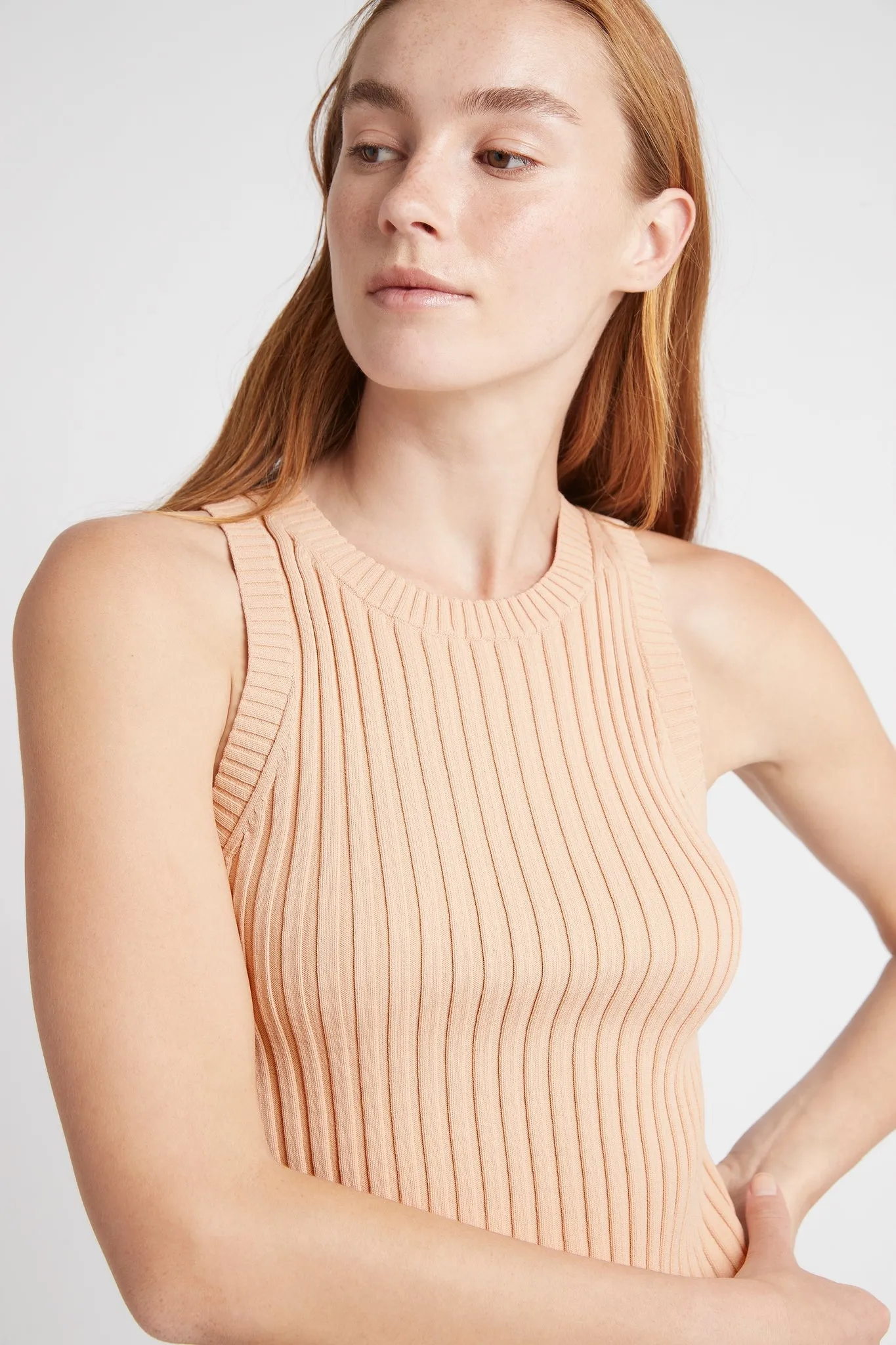 Slim Knitted Tank 107 sold by Aje product image thumbnail 4
