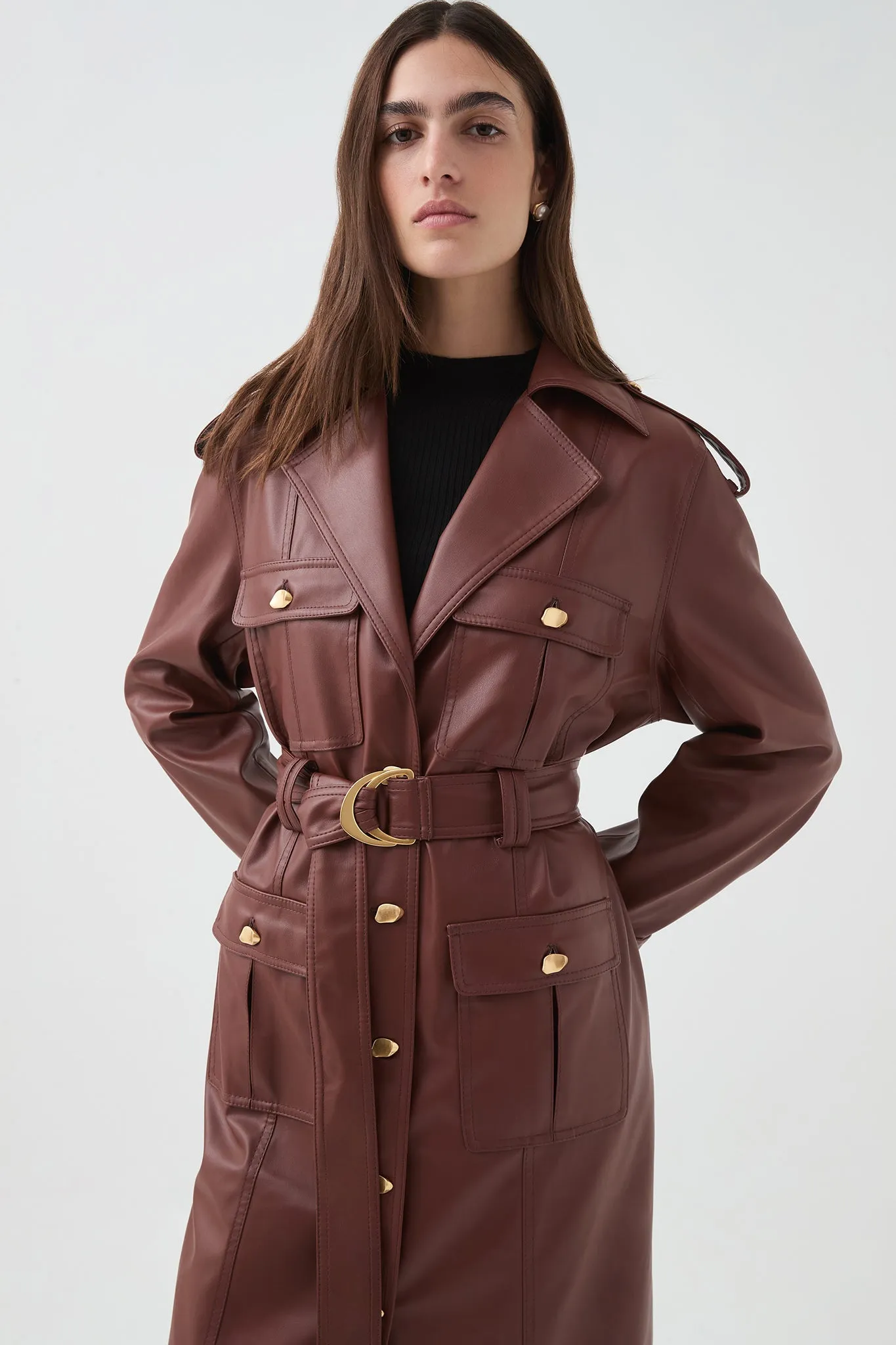 Sarina Trench sold by Aje product image thumbnail 4